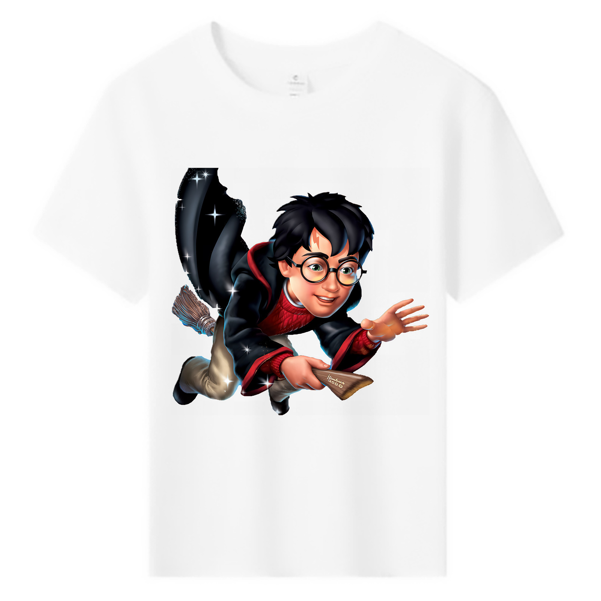 （画像用） Harry Potter ハリー・ポッターシリーズ 綿100％キッズTシャツ（フロントプリント）