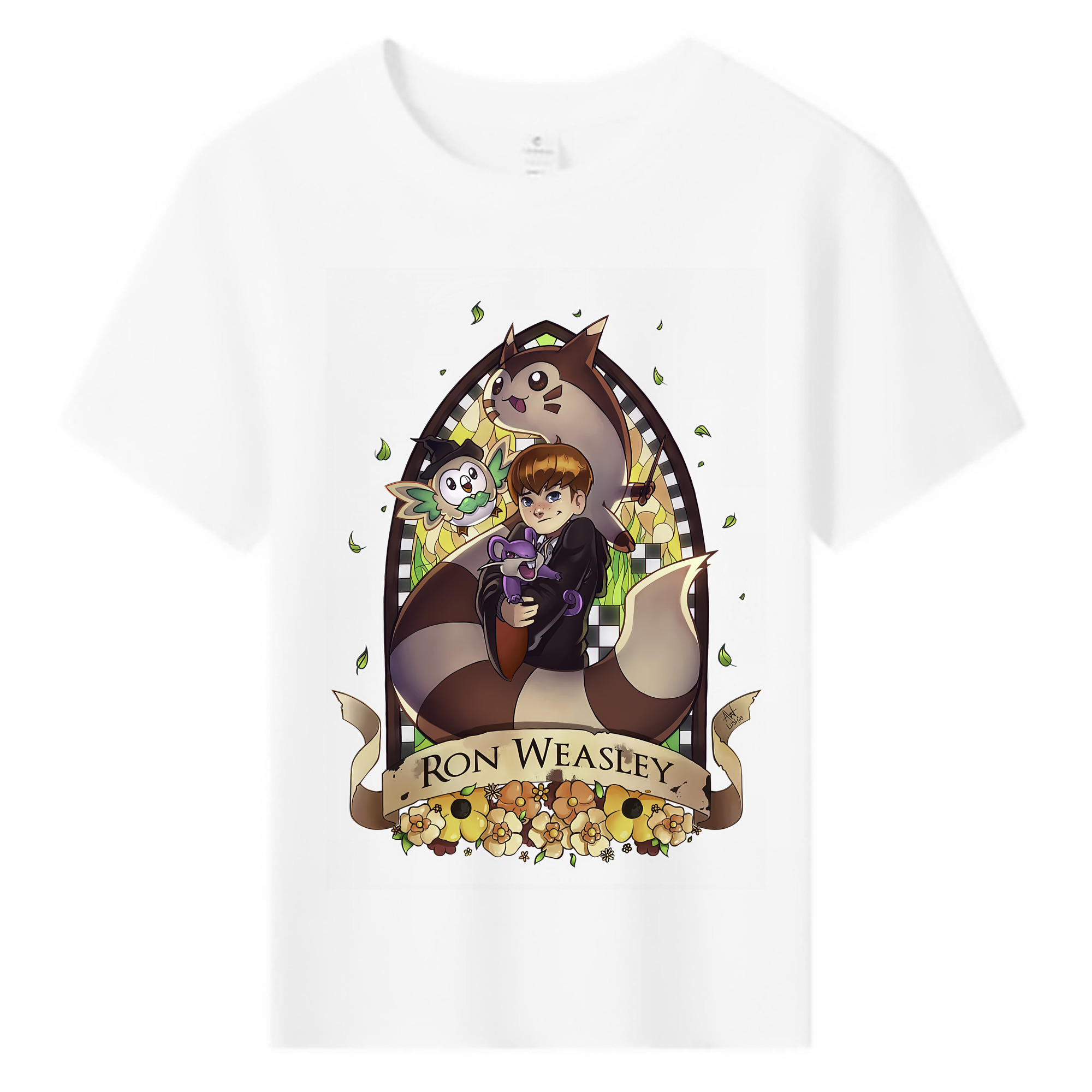 （画像用） Harry Potter ハリー・ポッターシリーズ 綿100％キッズTシャツ（フロントプリント）