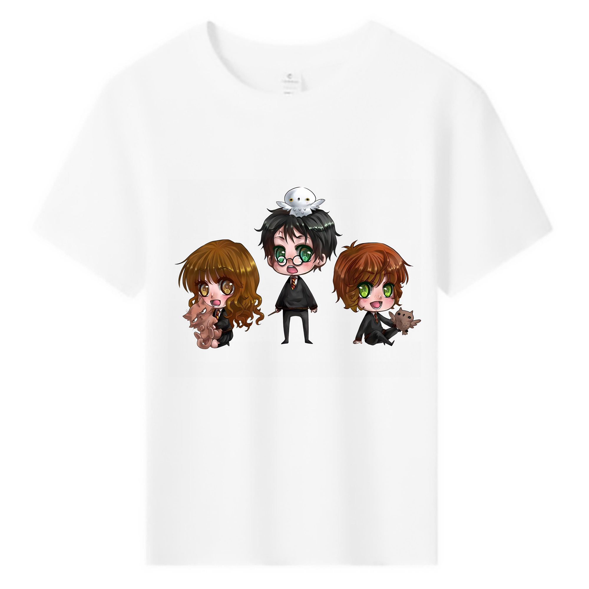 （画像用） Harry Potter ハリー・ポッターシリーズ 綿100％キッズTシャツ（フロントプリント）