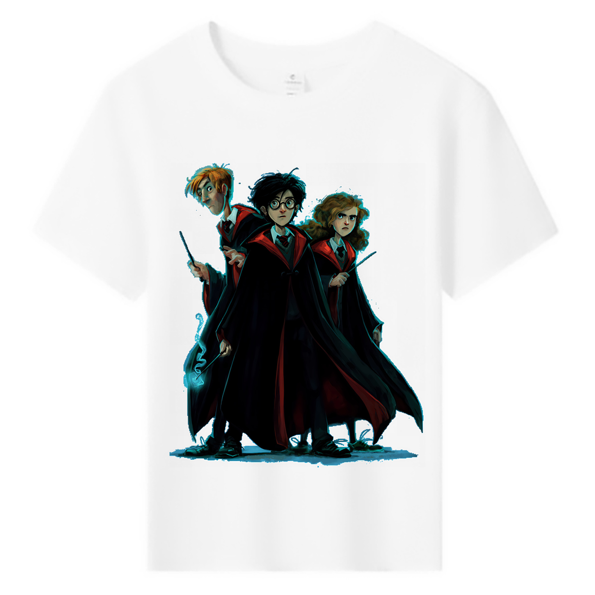 （画像用） Harry Potter ハリー・ポッターシリーズ 綿100％キッズTシャツ（フロントプリント）