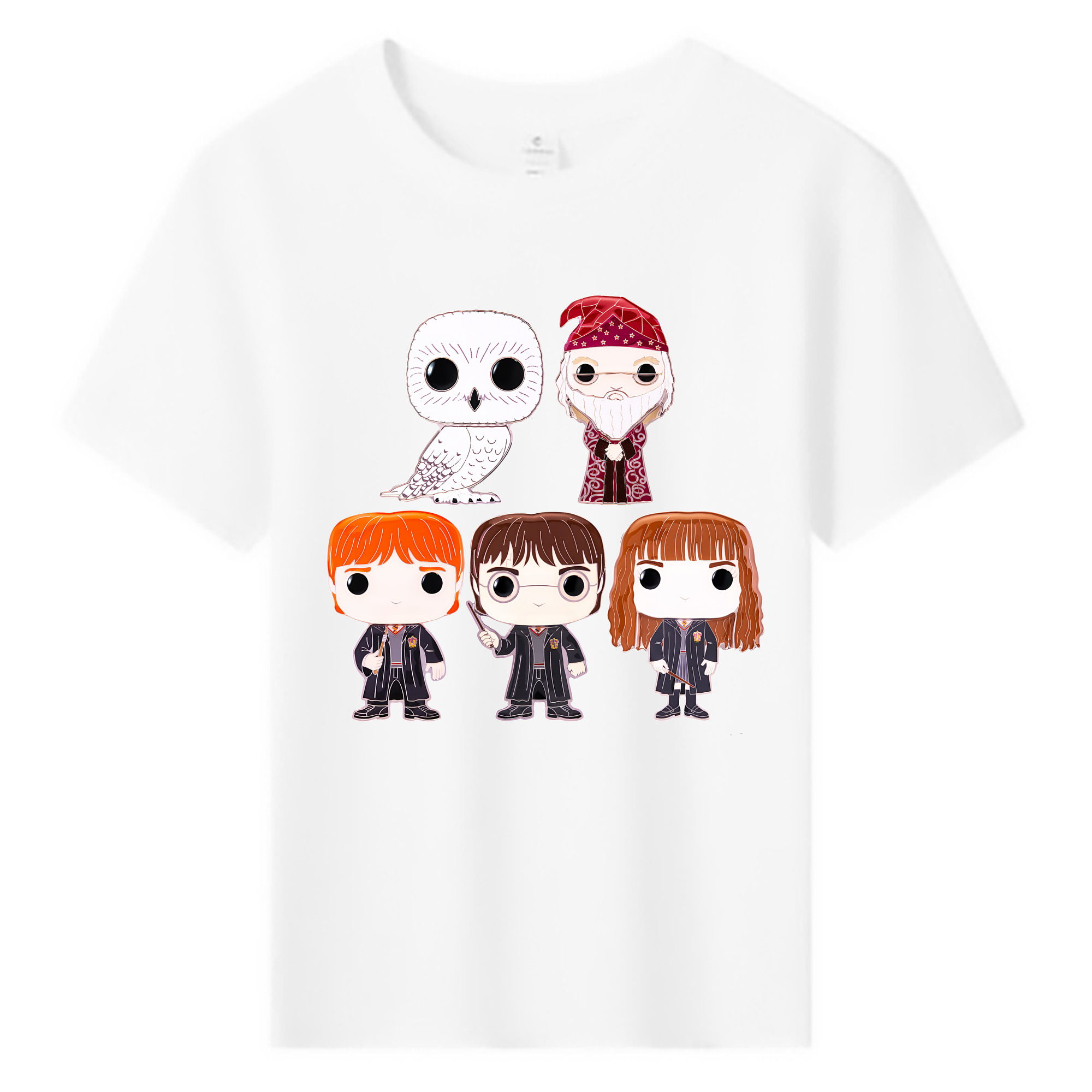 （画像用） Harry Potter ハリー・ポッターシリーズ 綿100％キッズTシャツ（フロントプリント）