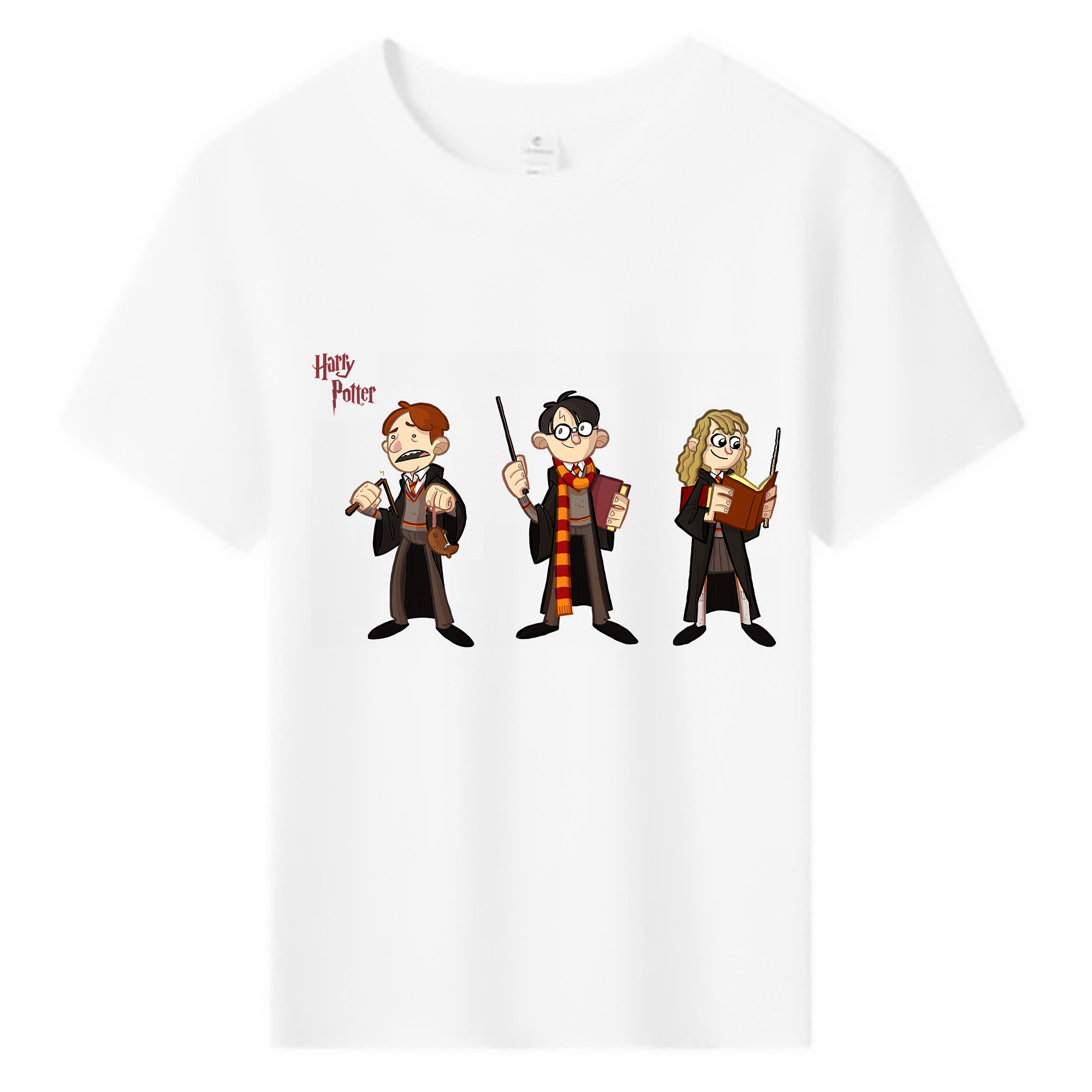 （画像用） Harry Potter ハリー・ポッターシリーズ 綿100％キッズTシャツ（フロントプリント）