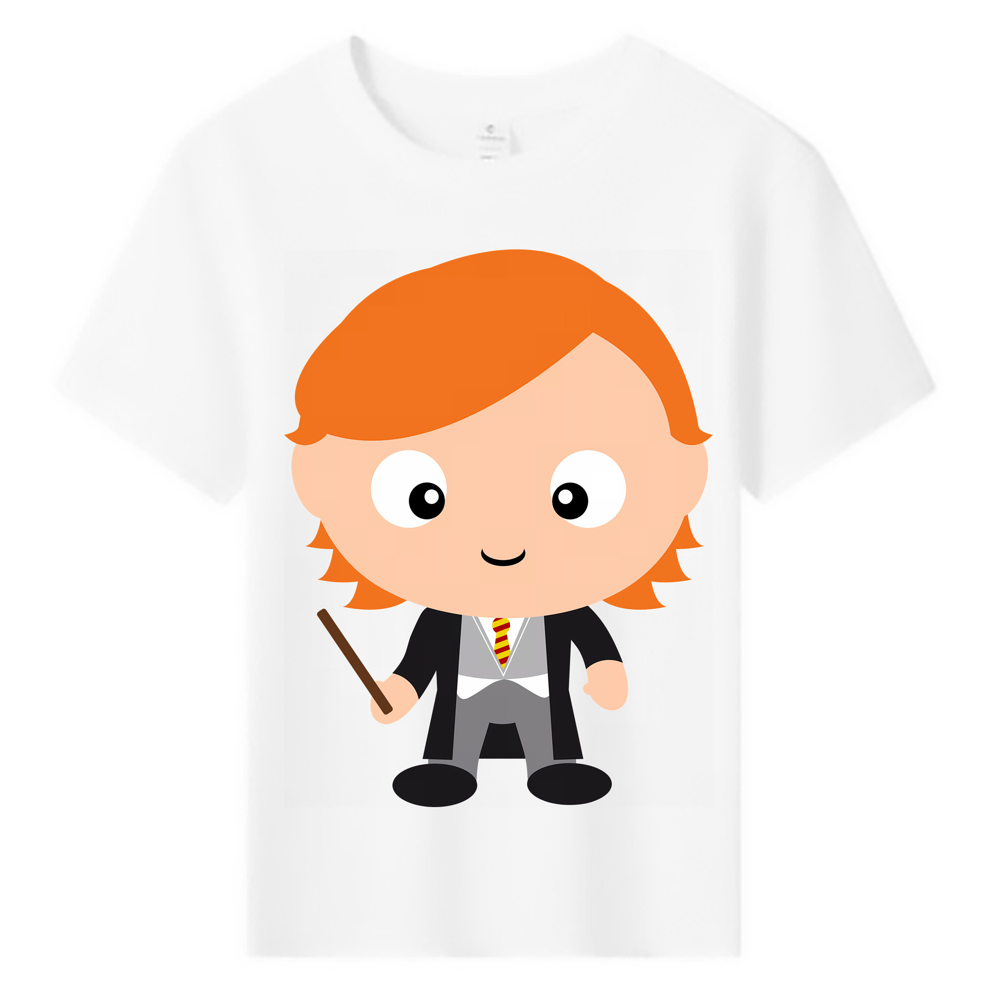 （画像用） Harry Potter ハリー・ポッターシリーズ 綿100％キッズTシャツ（フロントプリント）