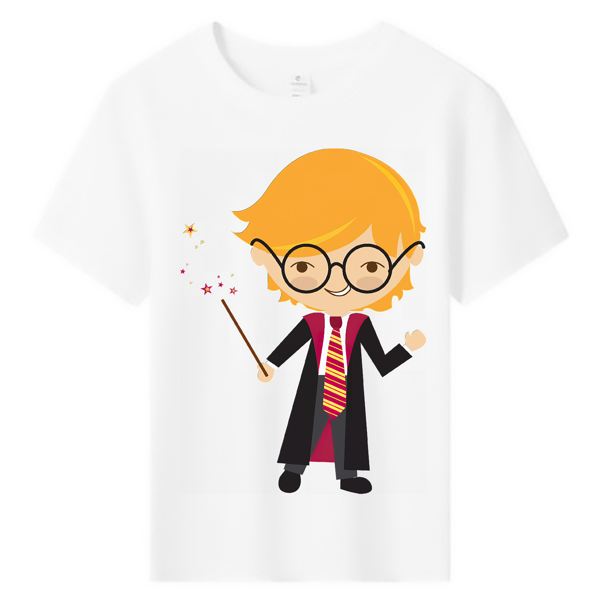 （画像用） Harry Potter ハリー・ポッターシリーズ 綿100％キッズTシャツ（フロントプリント）