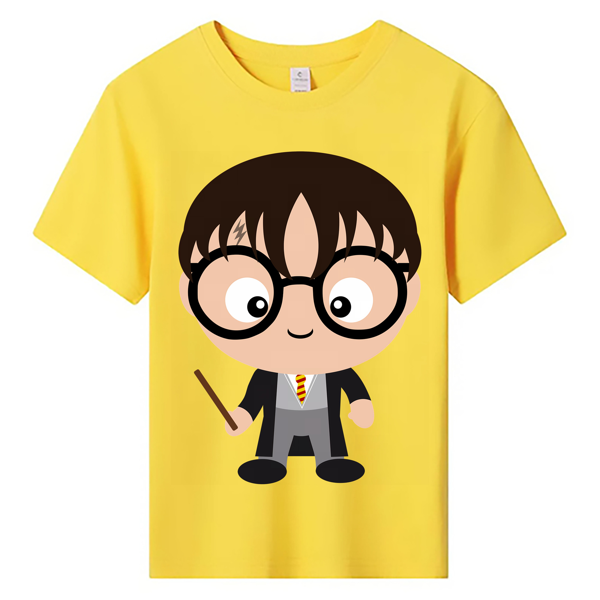 （画像用） Harry Potter ハリー・ポッターシリーズ 綿100％キッズTシャツ（フロントプリント）