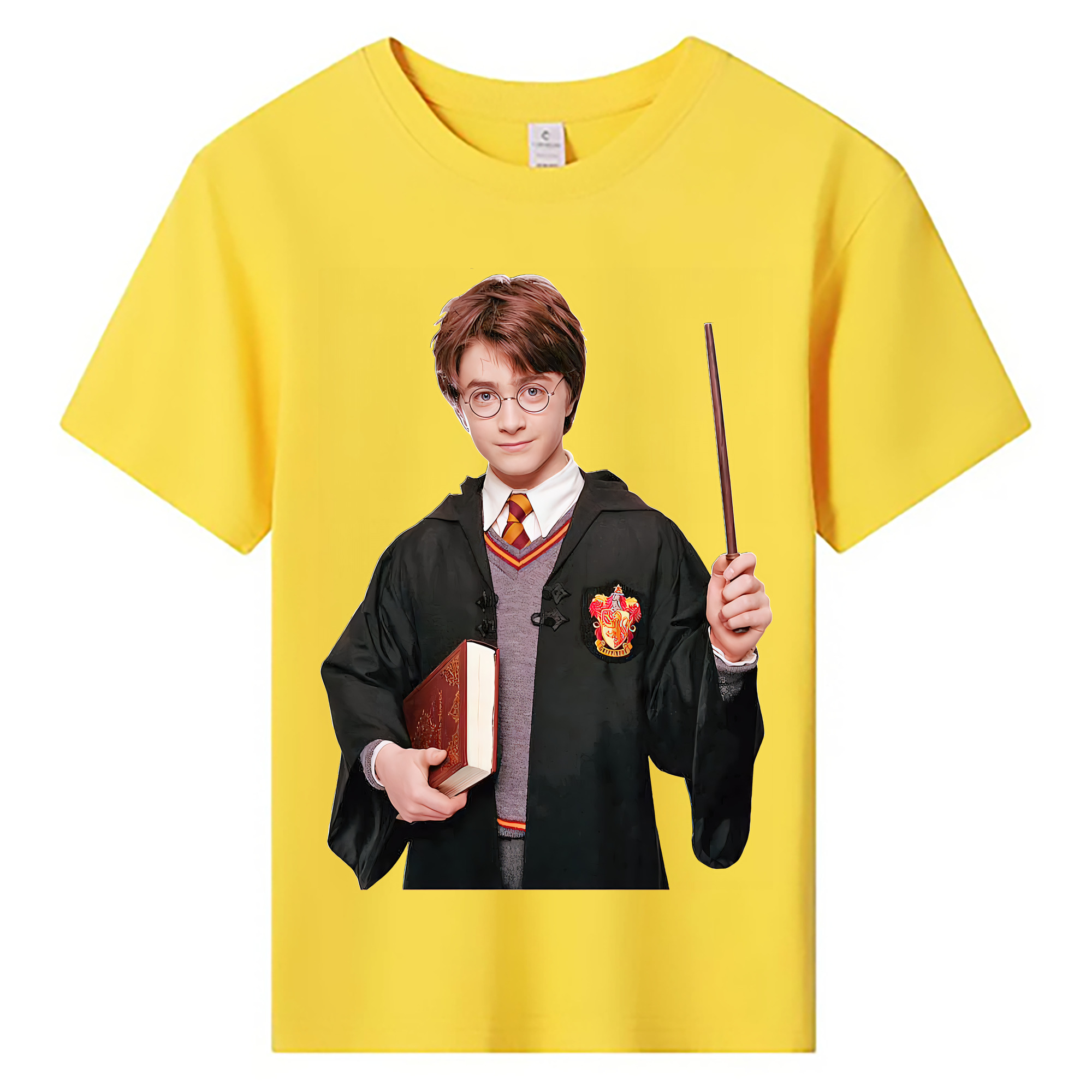 （画像用） Harry Potter ハリー・ポッターシリーズ 綿100％キッズTシャツ（フロントプリント）