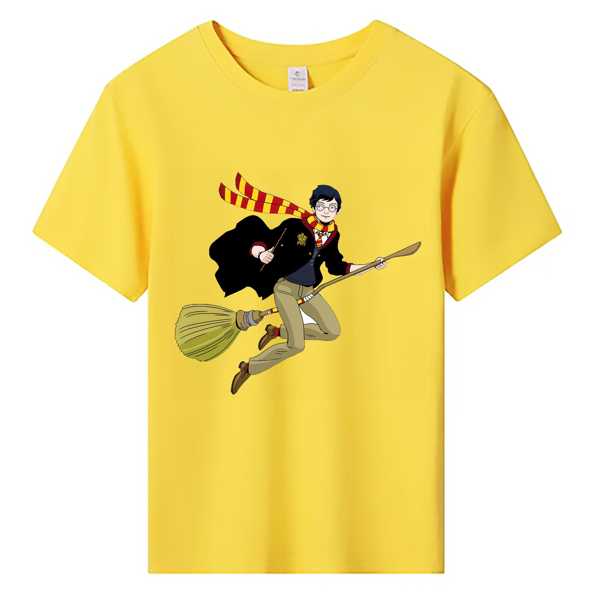 （画像用） Harry Potter ハリー・ポッターシリーズ 綿100％キッズTシャツ（フロントプリント）