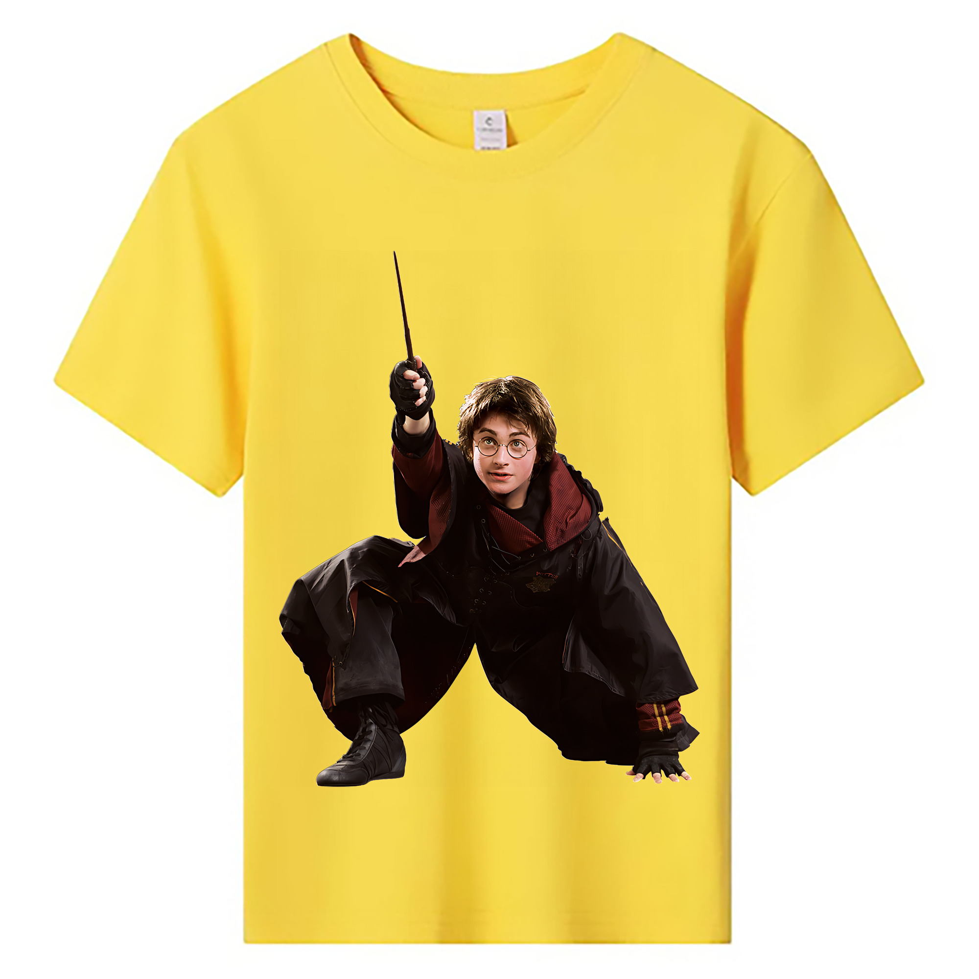 （画像用） Harry Potter ハリー・ポッターシリーズ 綿100％キッズTシャツ（フロントプリント）