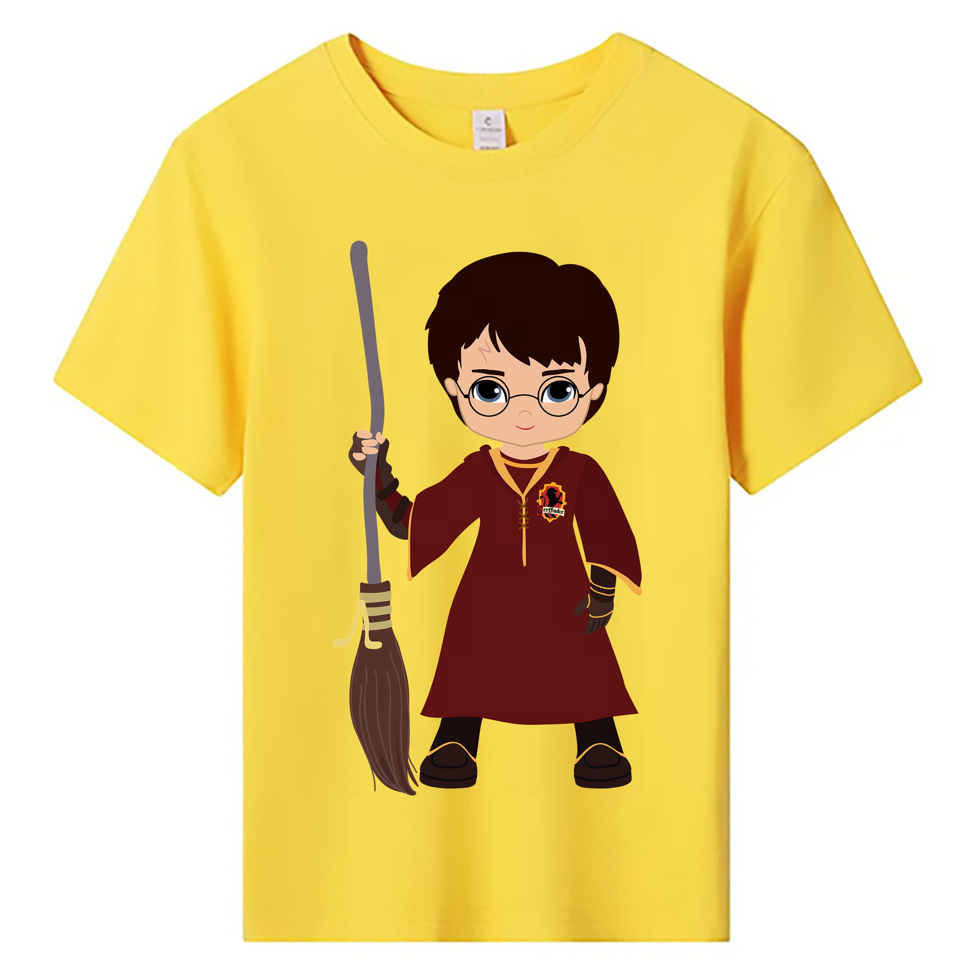 （画像用） Harry Potter ハリー・ポッターシリーズ 綿100％キッズTシャツ（フロントプリント）