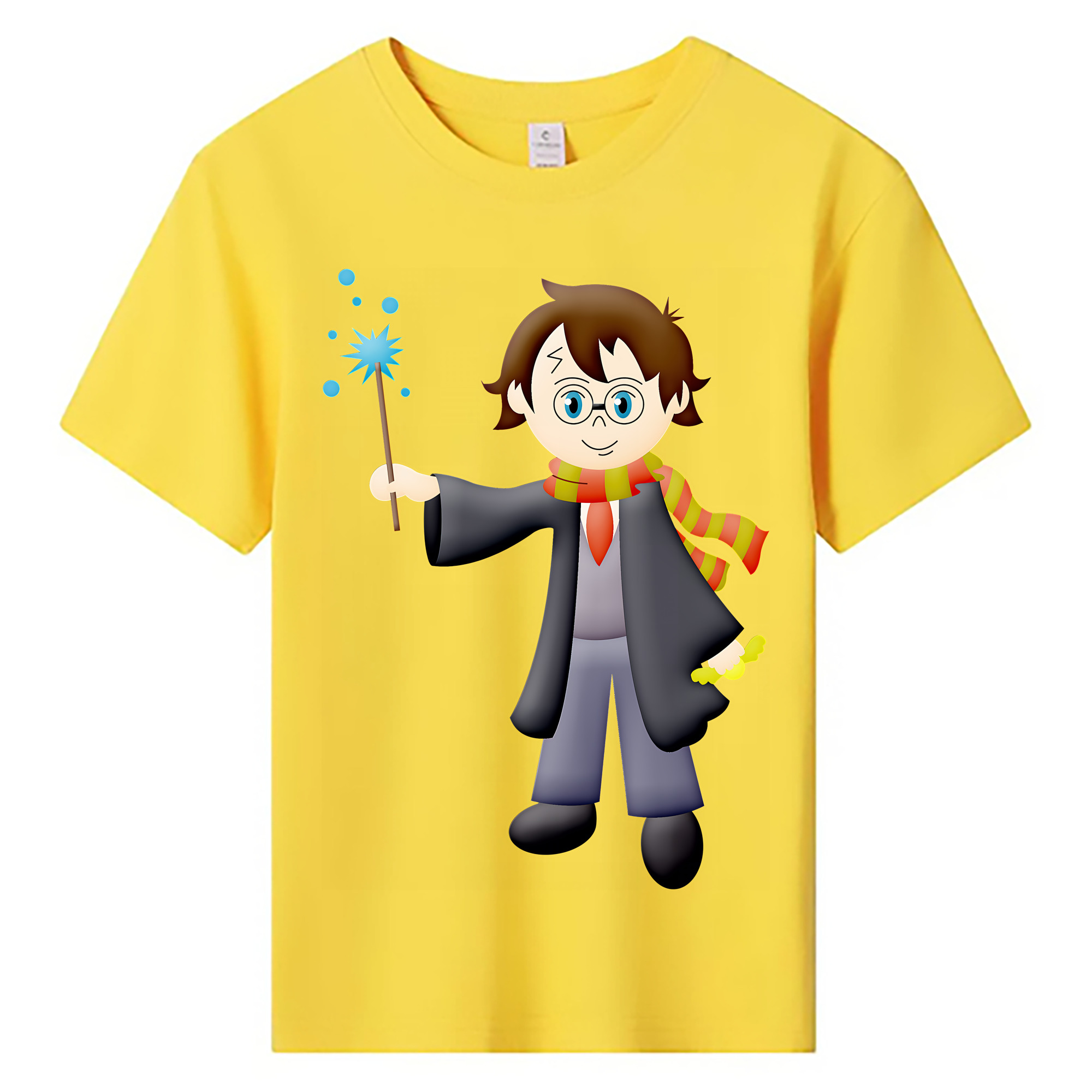 （画像用） Harry Potter ハリー・ポッターシリーズ 綿100％キッズTシャツ（フロントプリント）