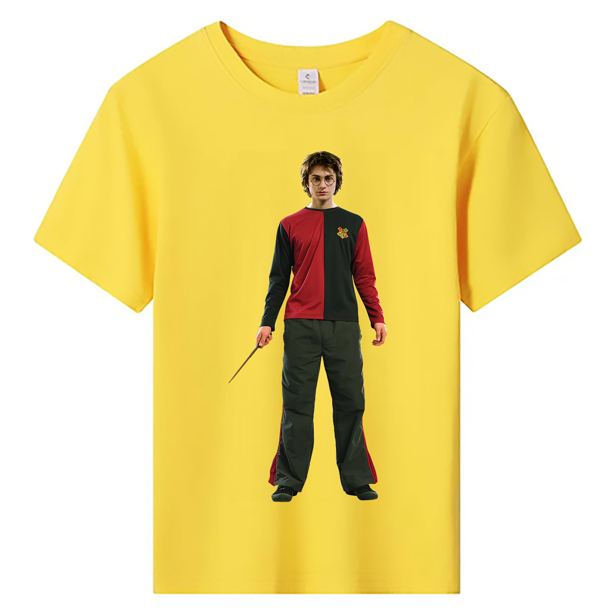 （画像用） Harry Potter ハリー・ポッターシリーズ 綿100％キッズTシャツ（フロントプリント）