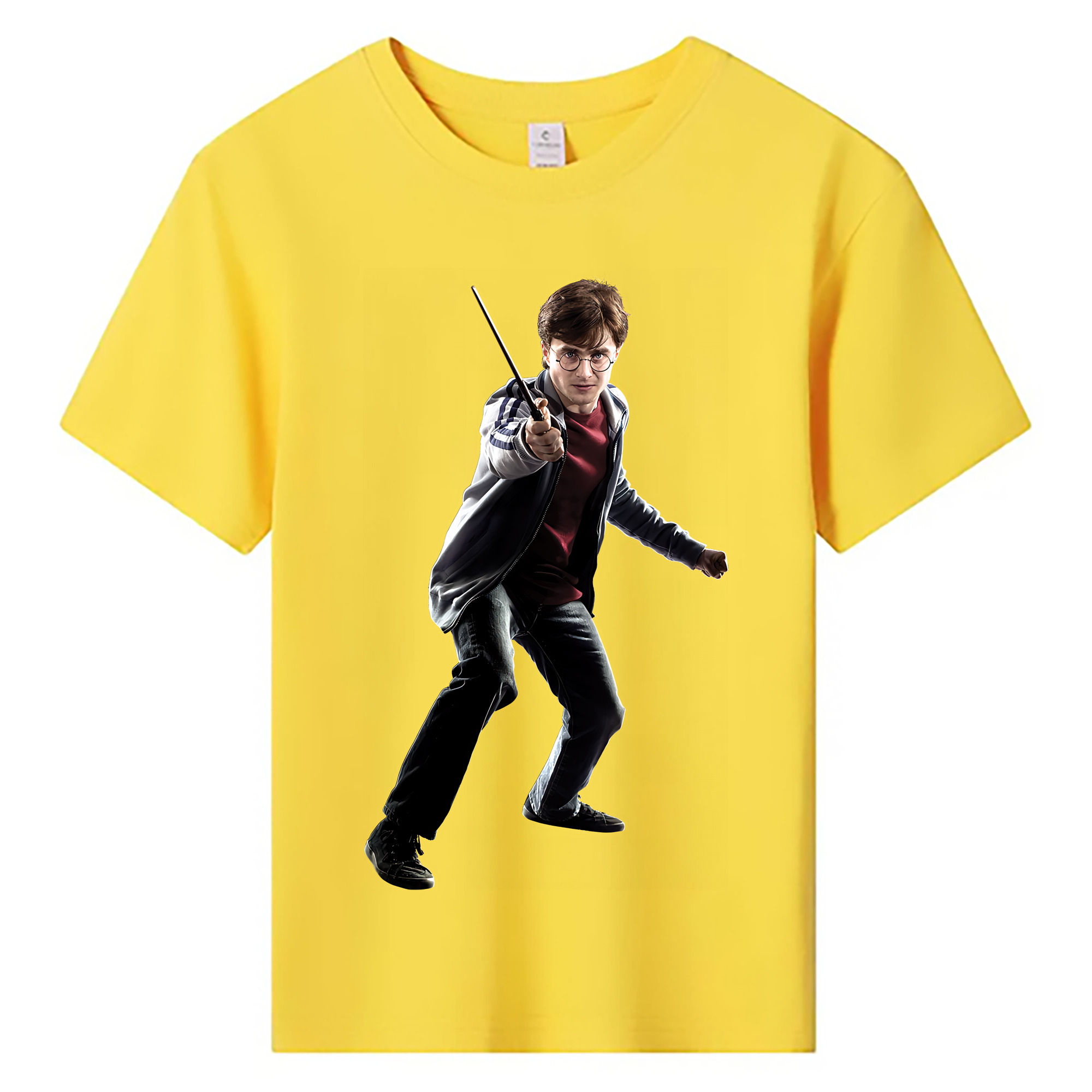 （画像用） Harry Potter ハリー・ポッターシリーズ 綿100％キッズTシャツ（フロントプリント）