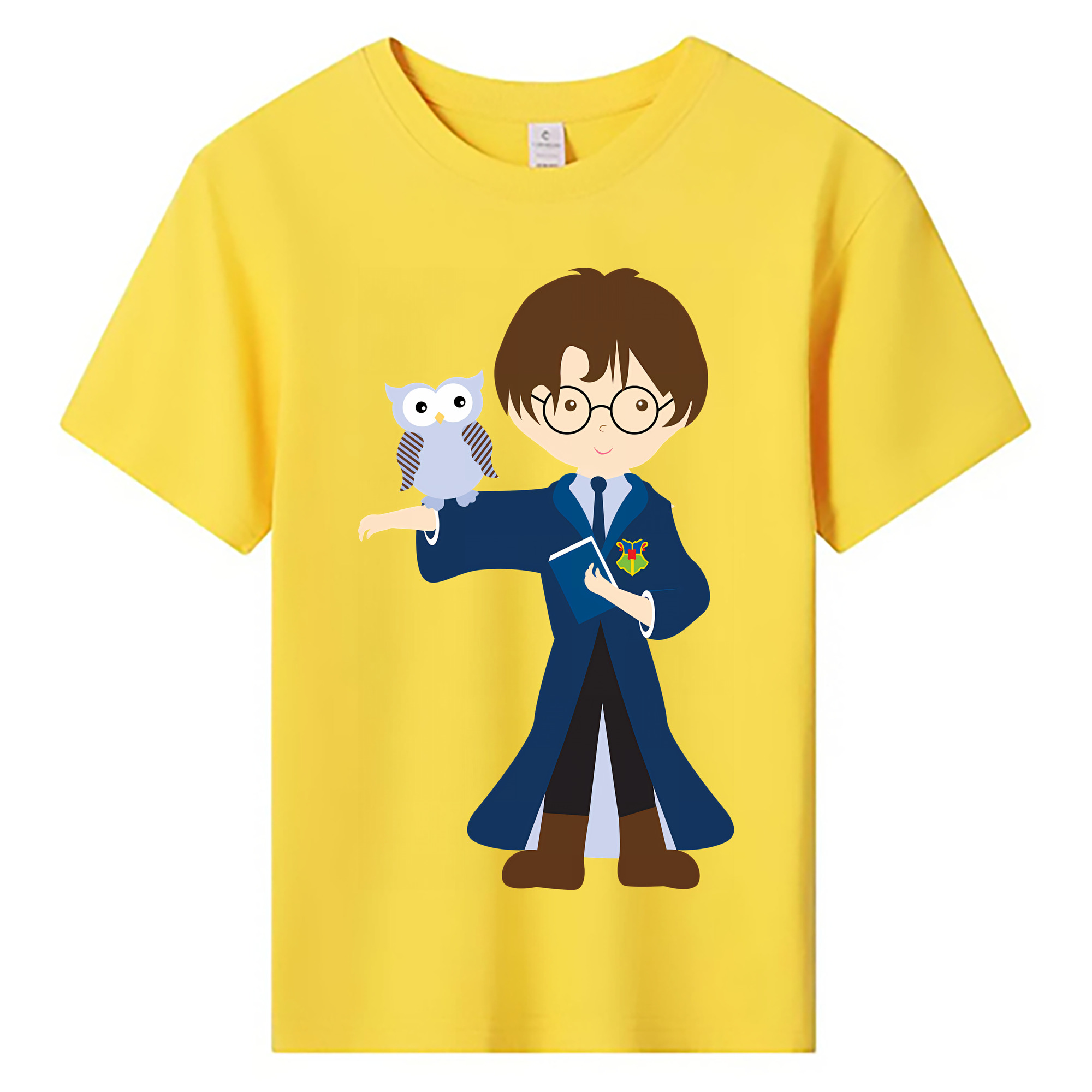 （画像用） Harry Potter ハリー・ポッターシリーズ 綿100％キッズTシャツ（フロントプリント）