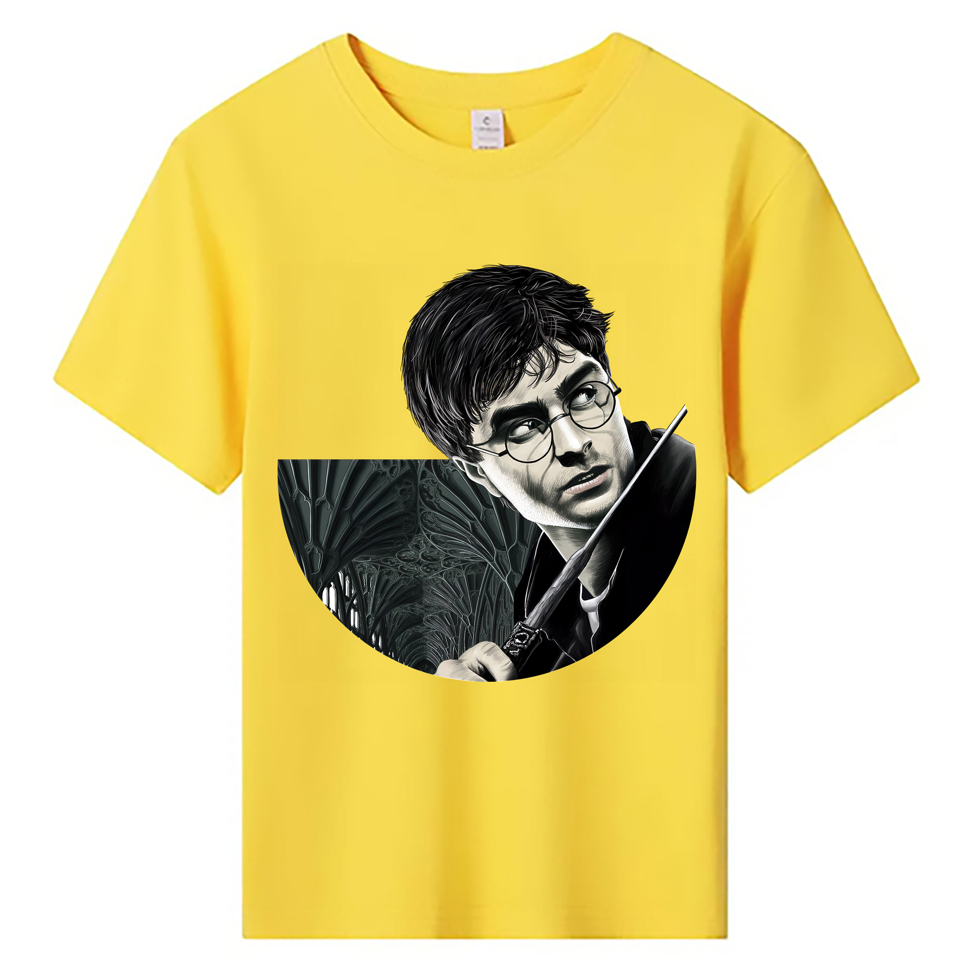 （画像用） Harry Potter ハリー・ポッターシリーズ 綿100％キッズTシャツ（フロントプリント）