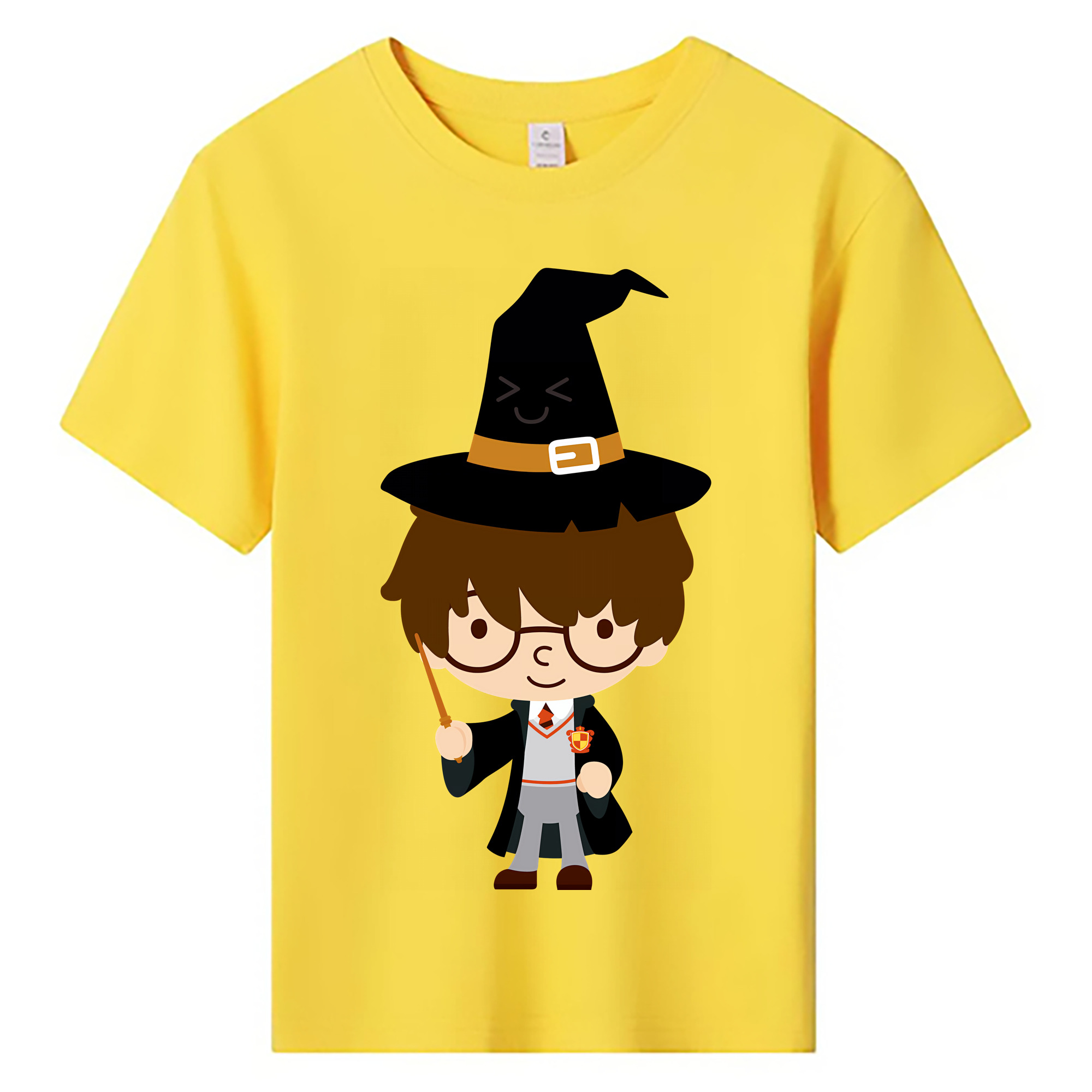 （画像用） Harry Potter ハリー・ポッターシリーズ 綿100％キッズTシャツ（フロントプリント）