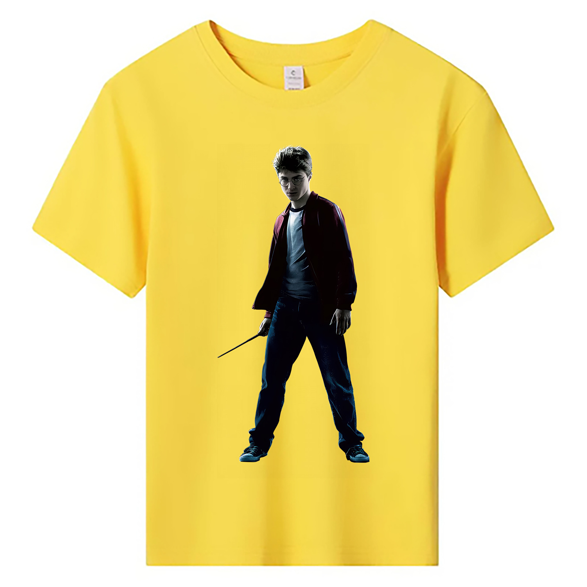 （画像用） Harry Potter ハリー・ポッターシリーズ 綿100％キッズTシャツ（フロントプリント）
