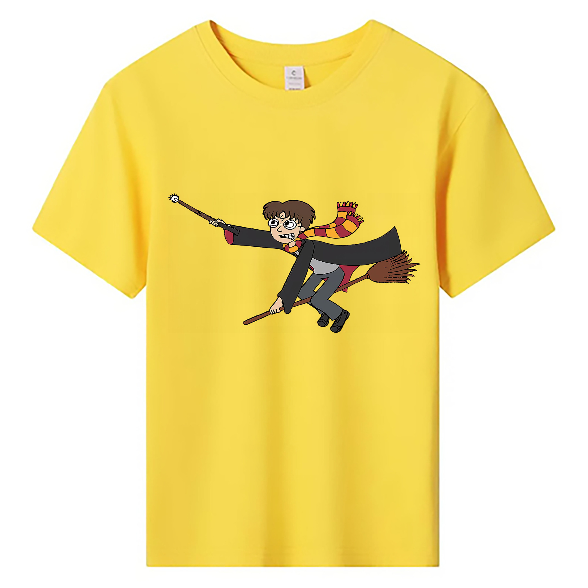 （画像用） Harry Potter ハリー・ポッターシリーズ 綿100％キッズTシャツ（フロントプリント）