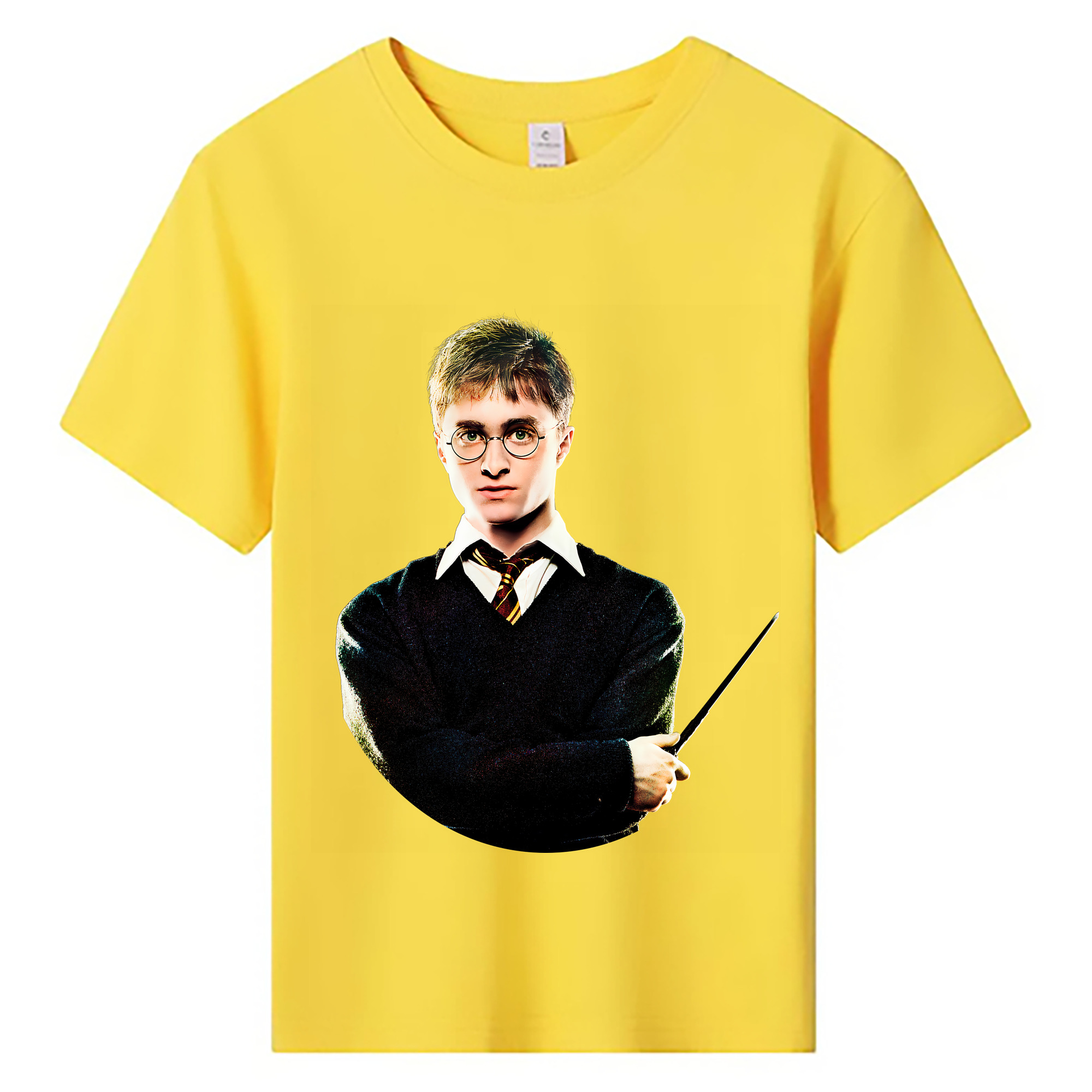（画像用） Harry Potter ハリー・ポッターシリーズ 綿100％キッズTシャツ（フロントプリント）