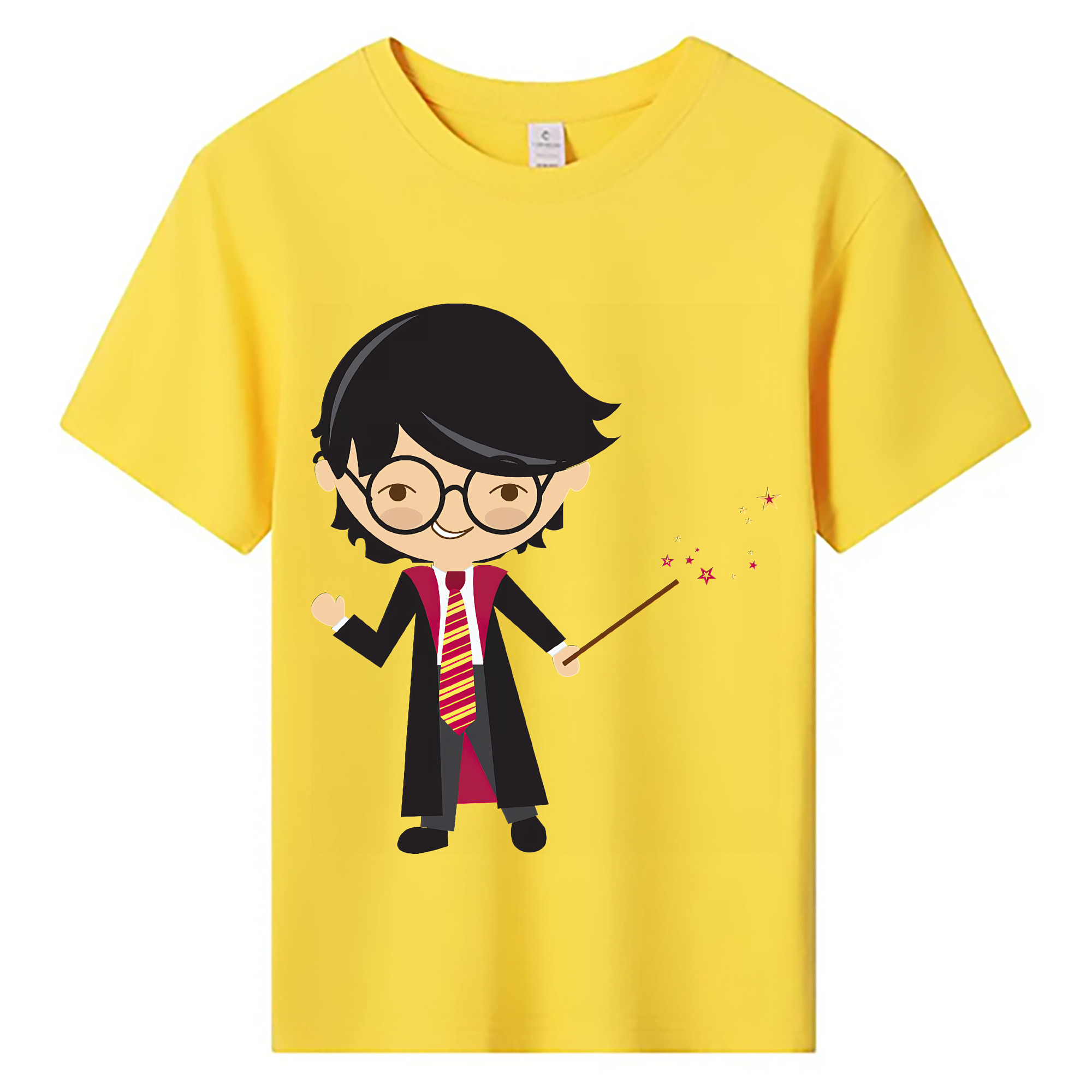 （画像用） Harry Potter ハリー・ポッターシリーズ 綿100％キッズTシャツ（フロントプリント）