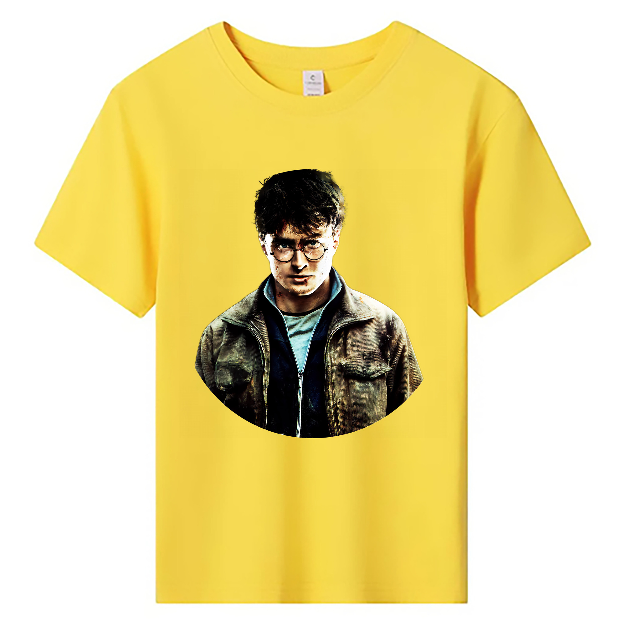 （画像用） Harry Potter ハリー・ポッターシリーズ 綿100％キッズTシャツ（フロントプリント）