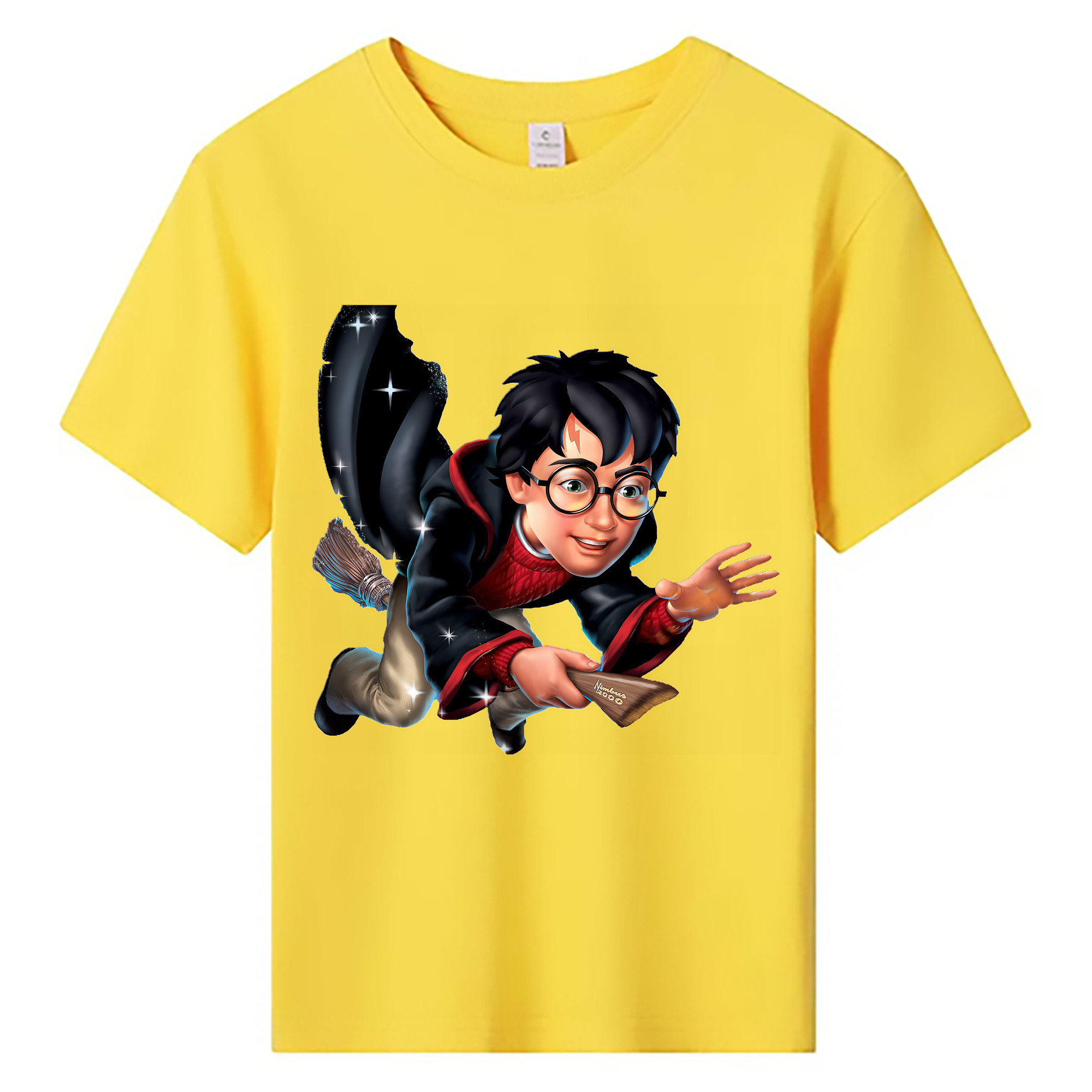 （画像用） Harry Potter ハリー・ポッターシリーズ 綿100％キッズTシャツ（フロントプリント）