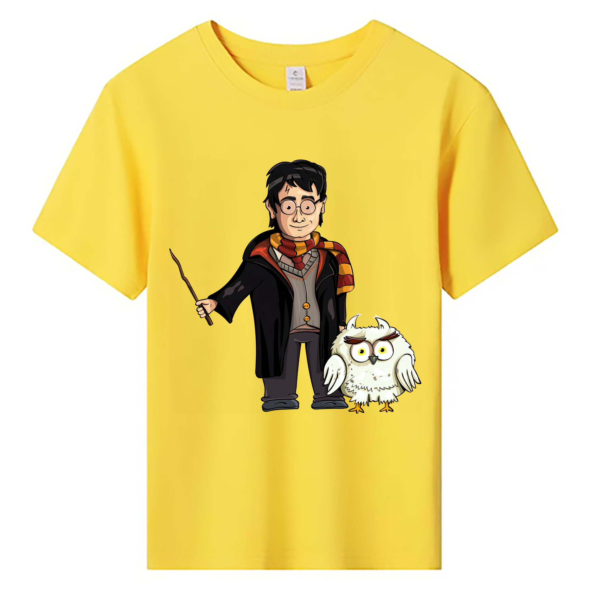 （画像用） Harry Potter ハリー・ポッターシリーズ 綿100％キッズTシャツ（フロントプリント）