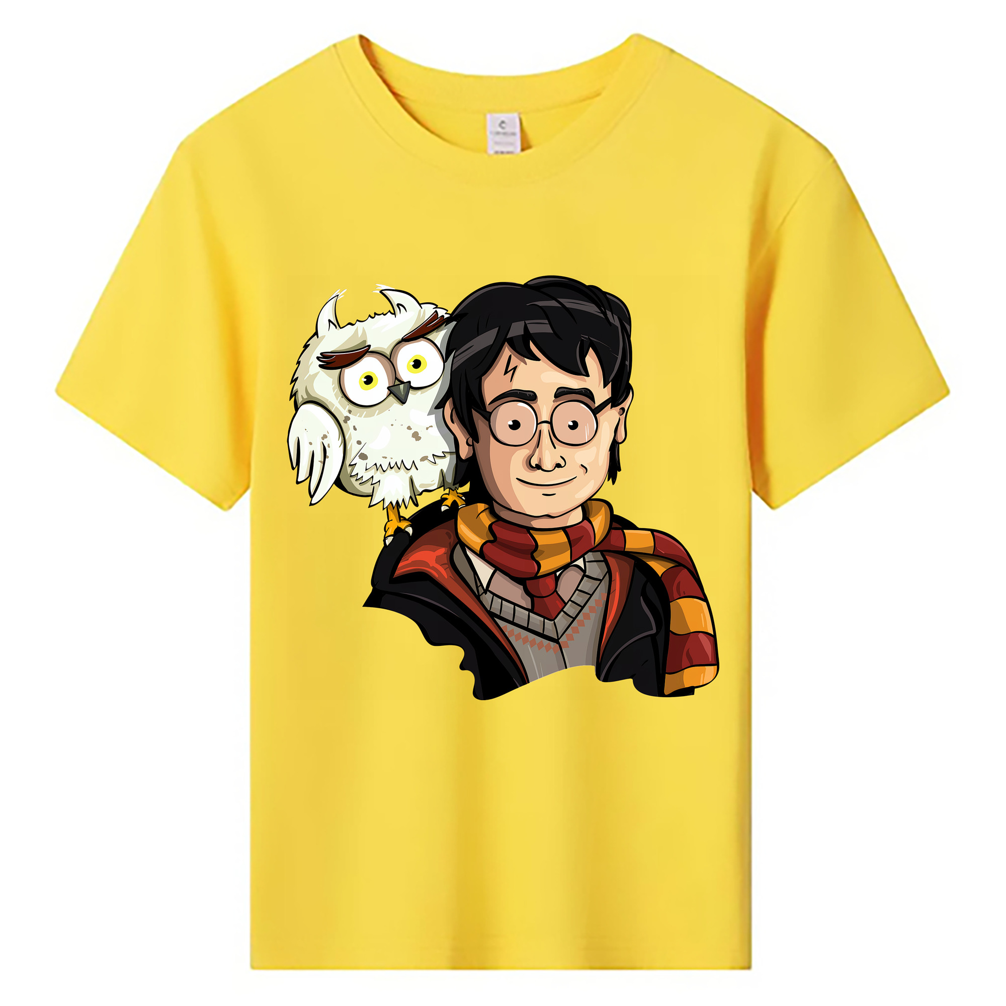 （画像用） Harry Potter ハリー・ポッターシリーズ 綿100％キッズTシャツ（フロントプリント）