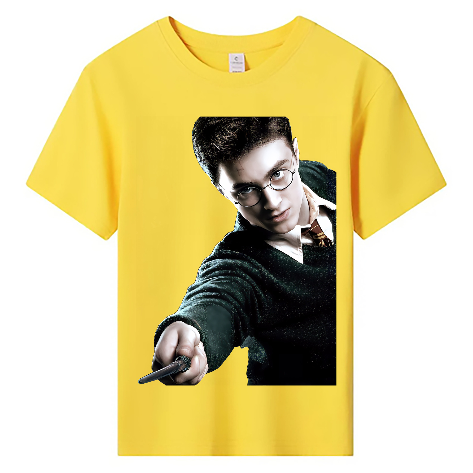 （画像用） Harry Potter ハリー・ポッターシリーズ 綿100％キッズTシャツ（フロントプリント）