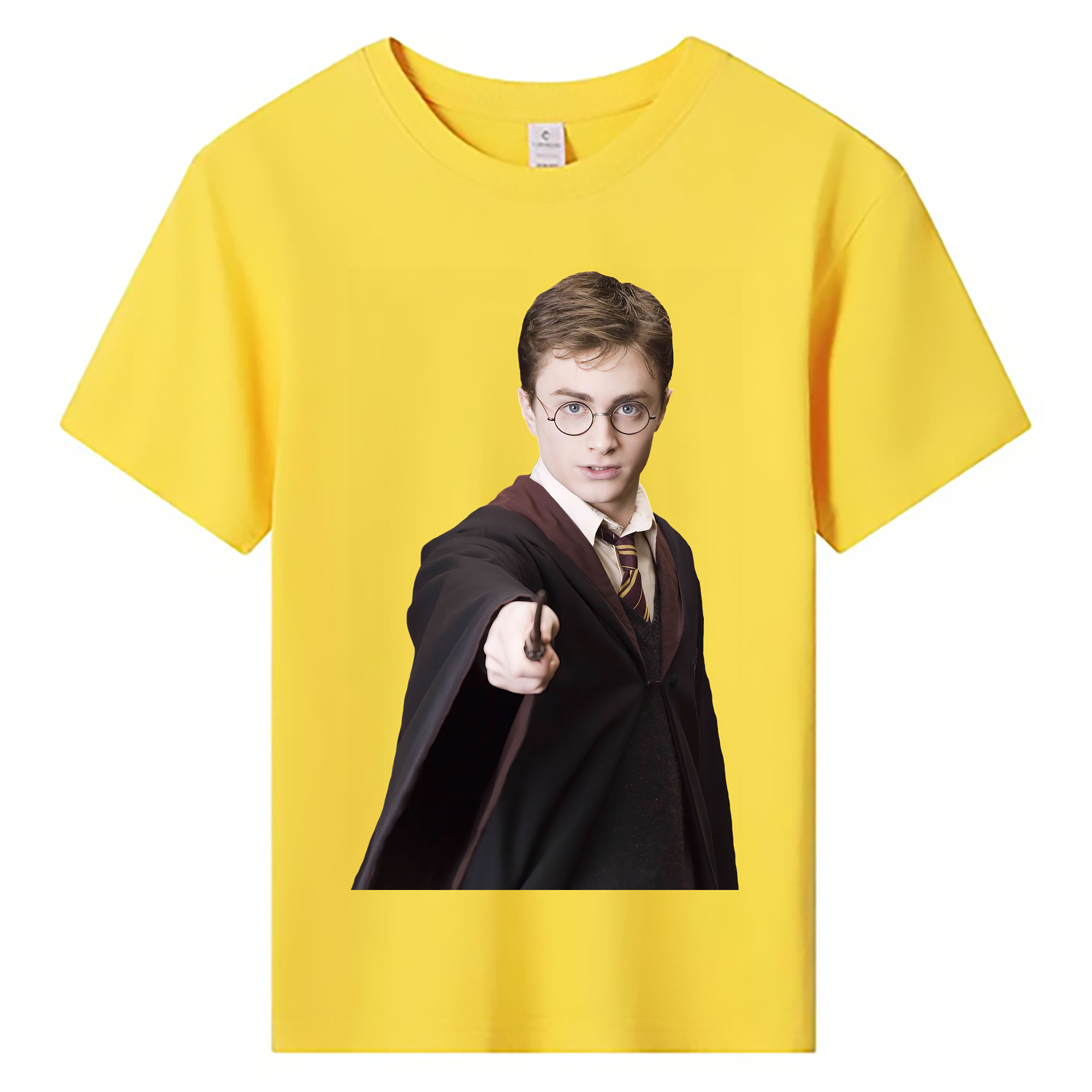 （画像用） Harry Potter ハリー・ポッターシリーズ 綿100％キッズTシャツ（フロントプリント）