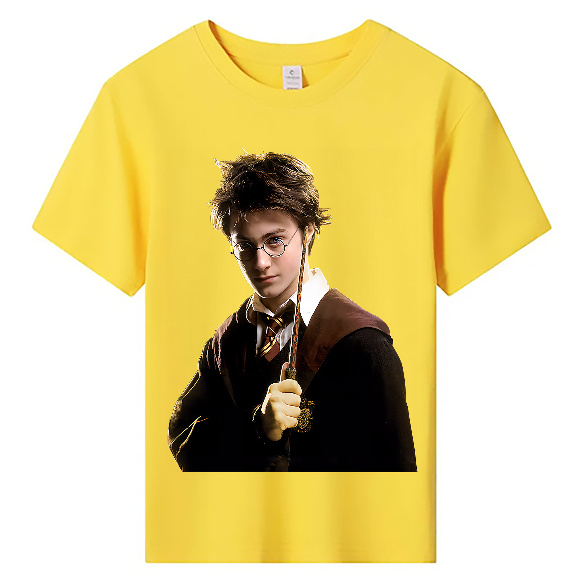 （画像用） Harry Potter ハリー・ポッターシリーズ 綿100％キッズTシャツ（フロントプリント）