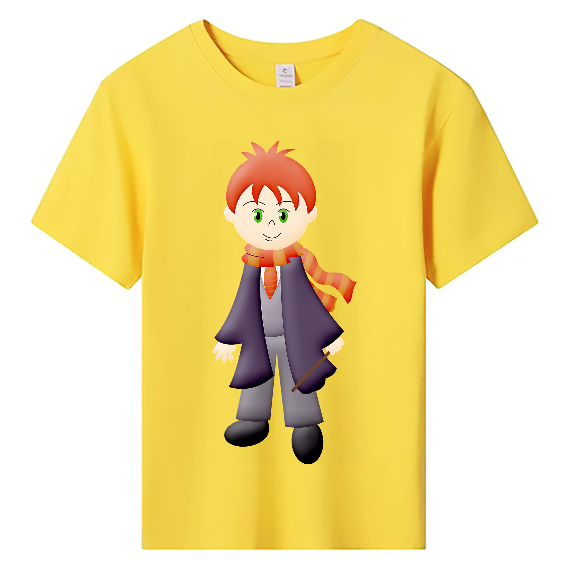 （画像用） Harry Potter ハリー・ポッターシリーズ 綿100％キッズTシャツ（フロントプリント）