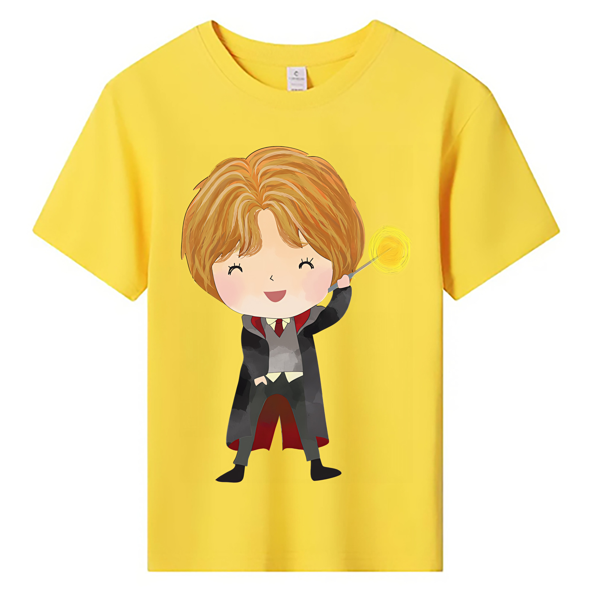 （画像用） Harry Potter ハリー・ポッターシリーズ 綿100％キッズTシャツ（フロントプリント）