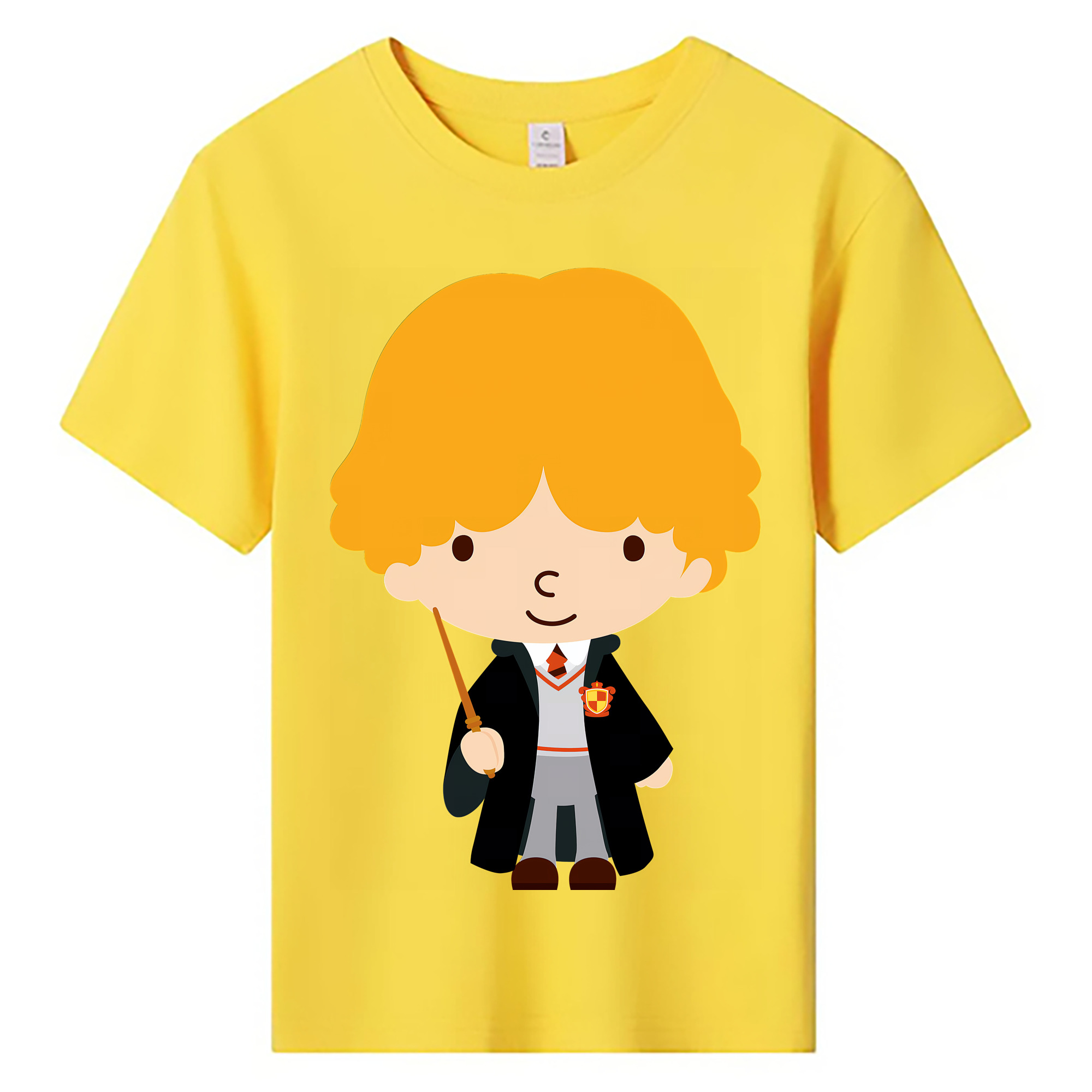 （画像用） Harry Potter ハリー・ポッターシリーズ 綿100％キッズTシャツ（フロントプリント）
