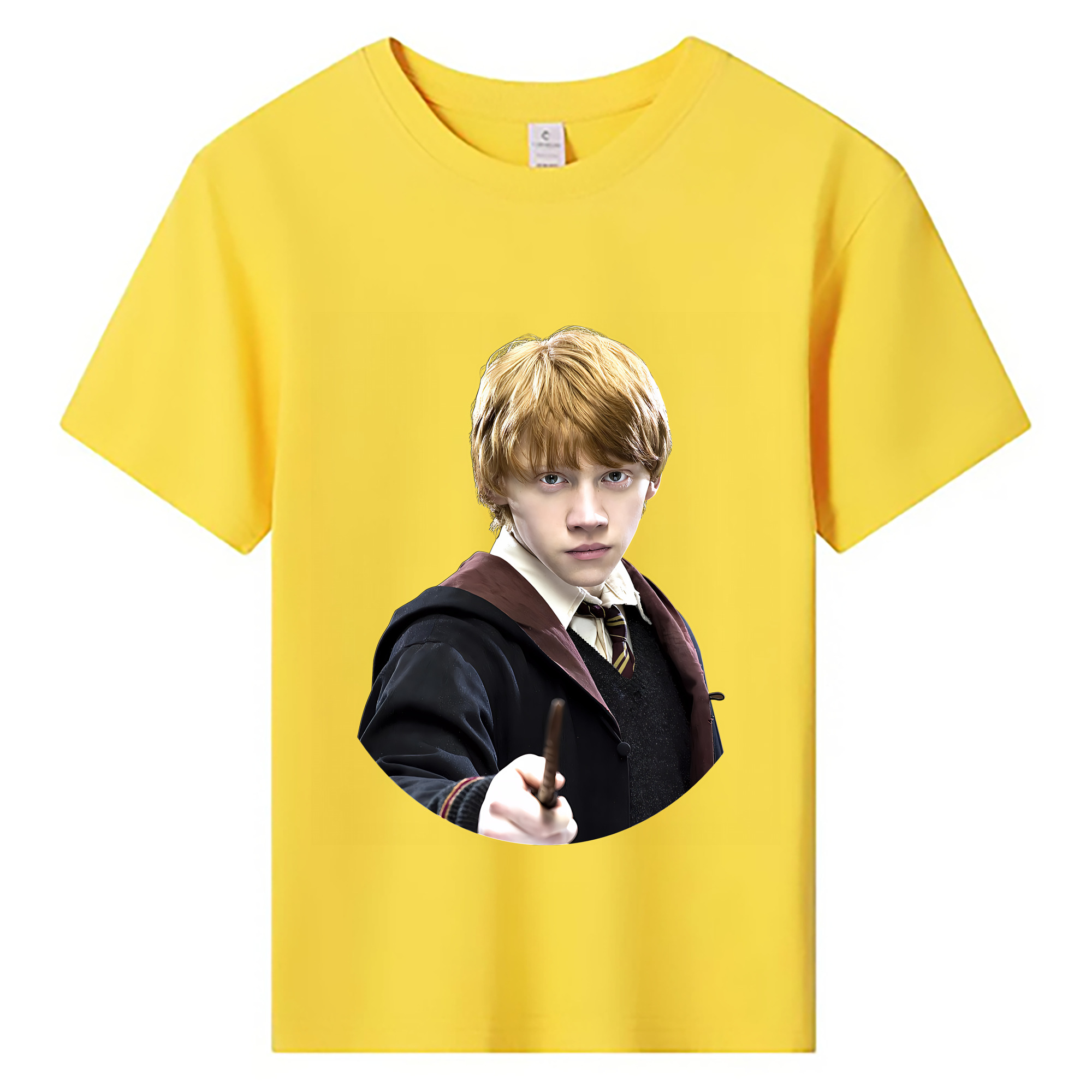 （画像用） Harry Potter ハリー・ポッターシリーズ 綿100％キッズTシャツ（フロントプリント）