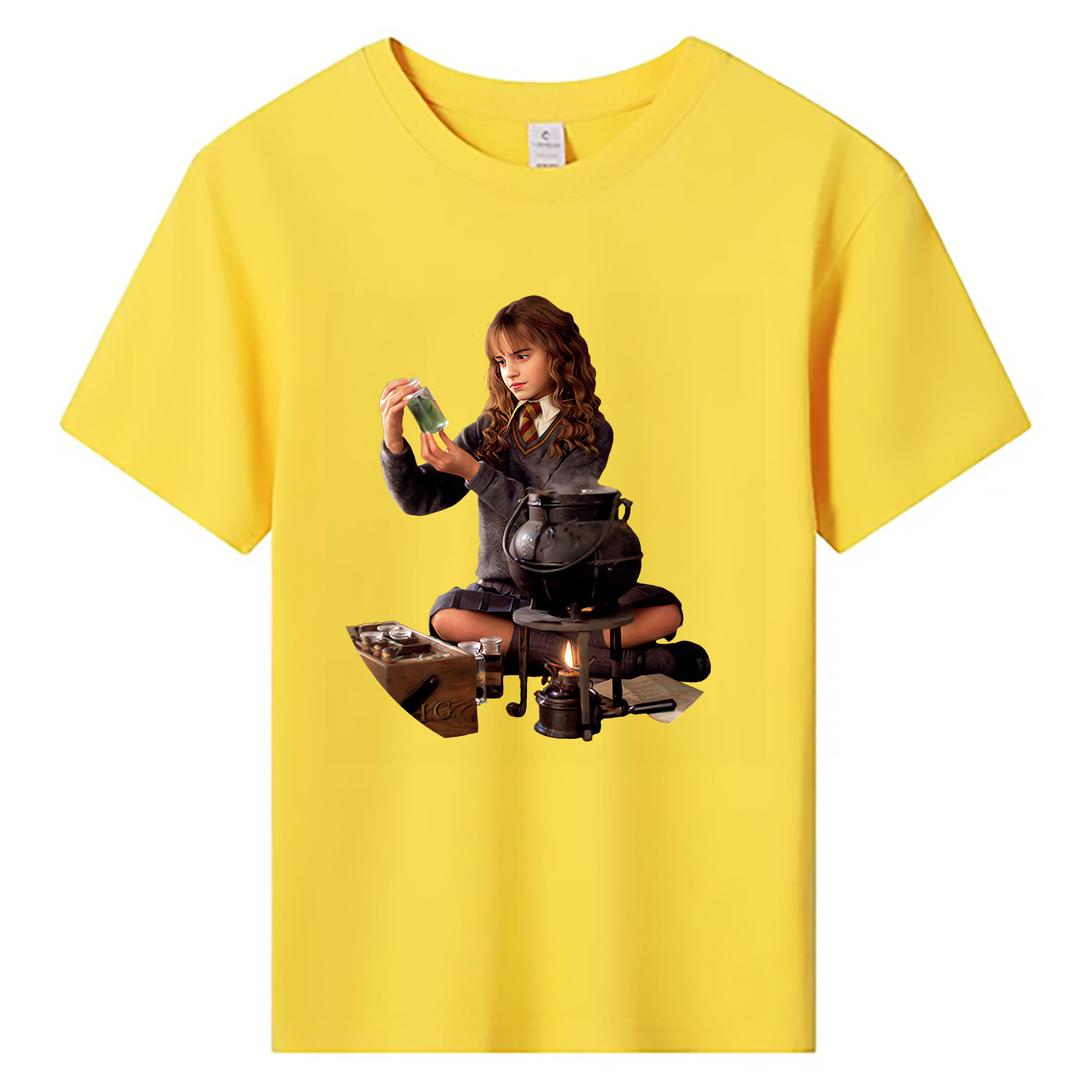 （画像用） Harry Potter ハリー・ポッターシリーズ 綿100％キッズTシャツ（フロントプリント）