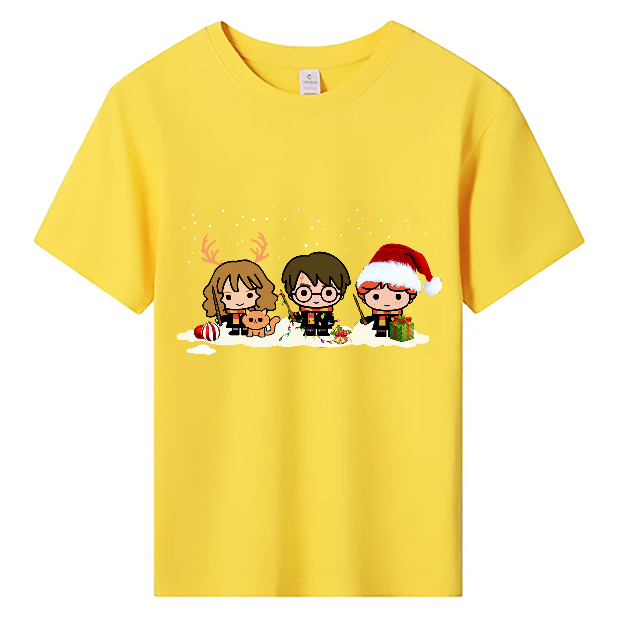 （画像用） Harry Potter ハリー・ポッターシリーズ 綿100％キッズTシャツ（フロントプリント）