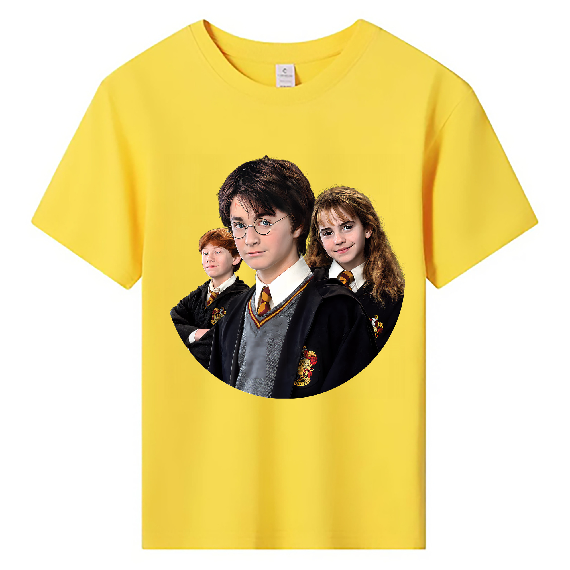 （画像用） Harry Potter ハリー・ポッターシリーズ 綿100％キッズTシャツ（フロントプリント）