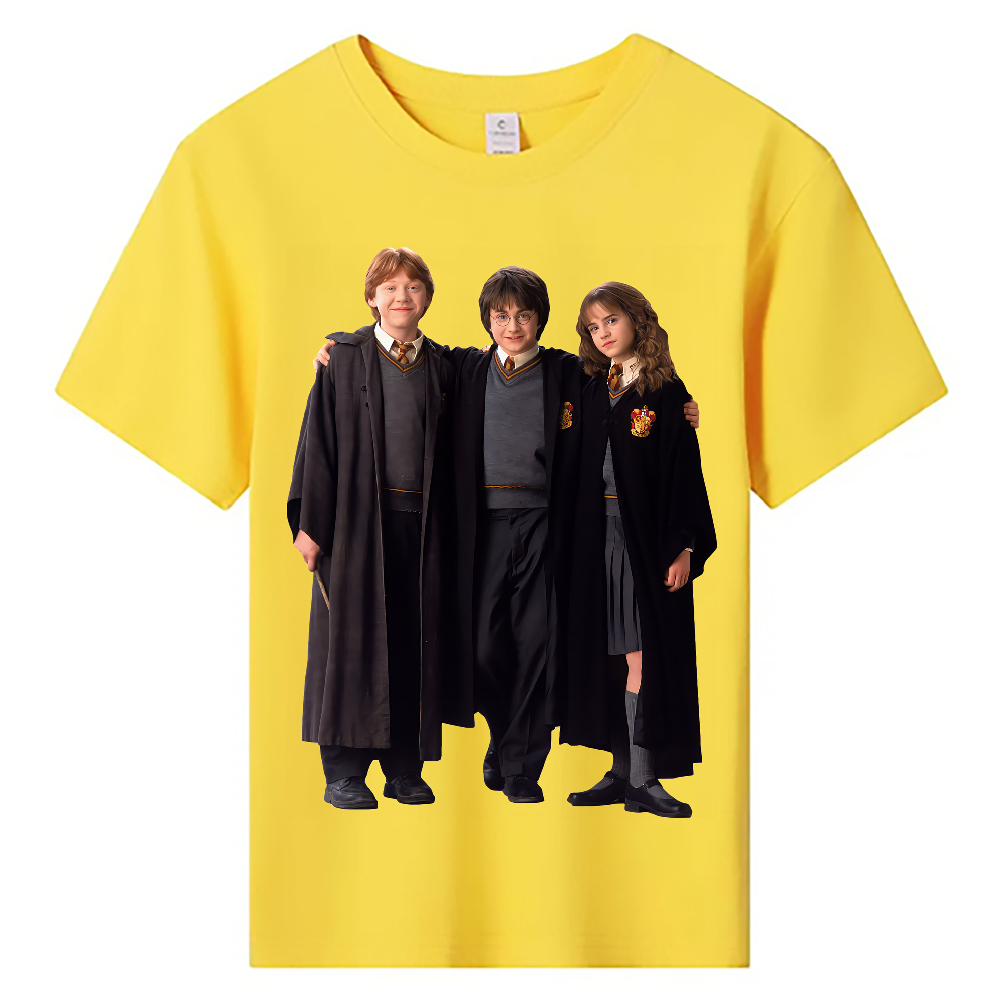 （画像用） Harry Potter ハリー・ポッターシリーズ 綿100％キッズTシャツ（フロントプリント）