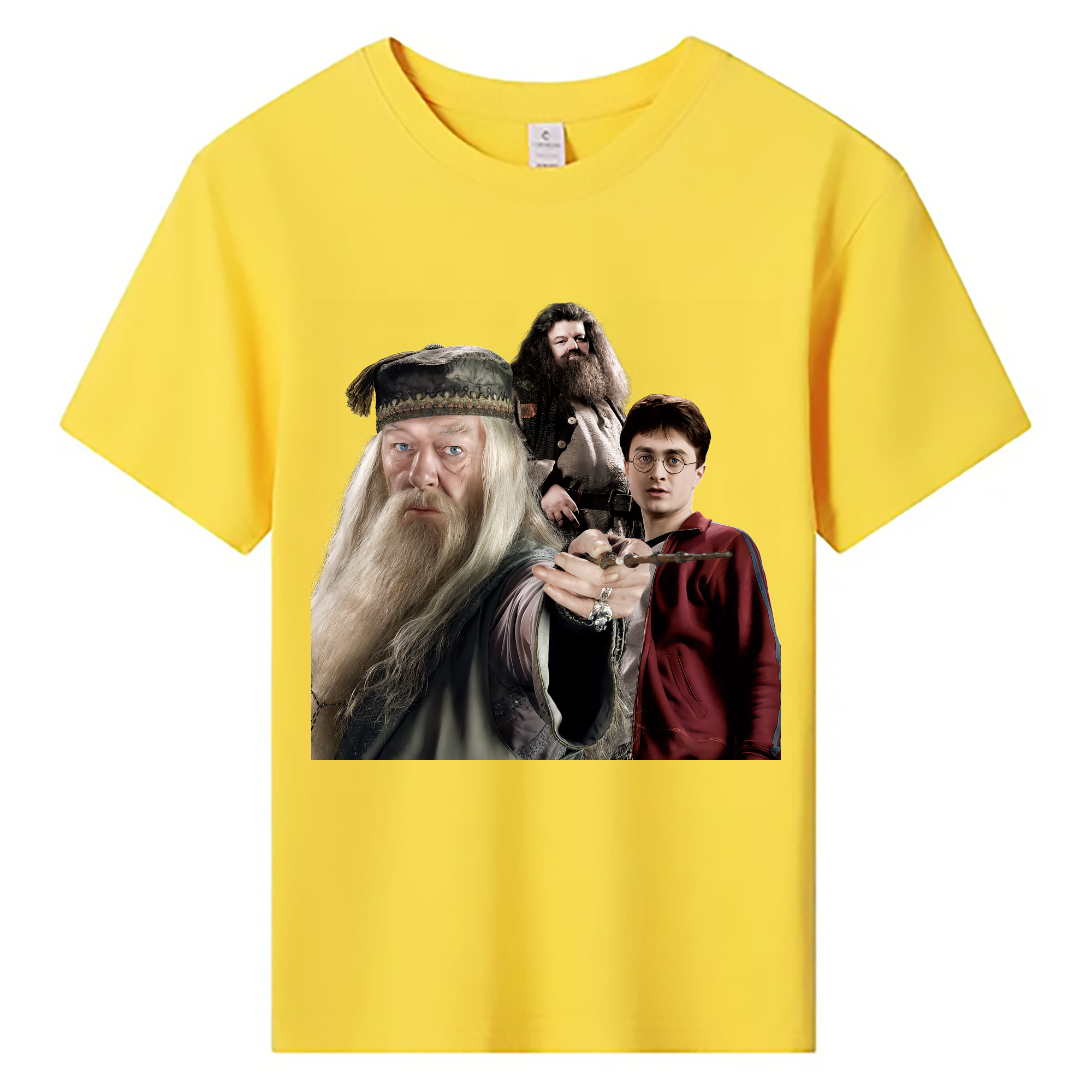 （画像用） Harry Potter ハリー・ポッターシリーズ 綿100％キッズTシャツ（フロントプリント）