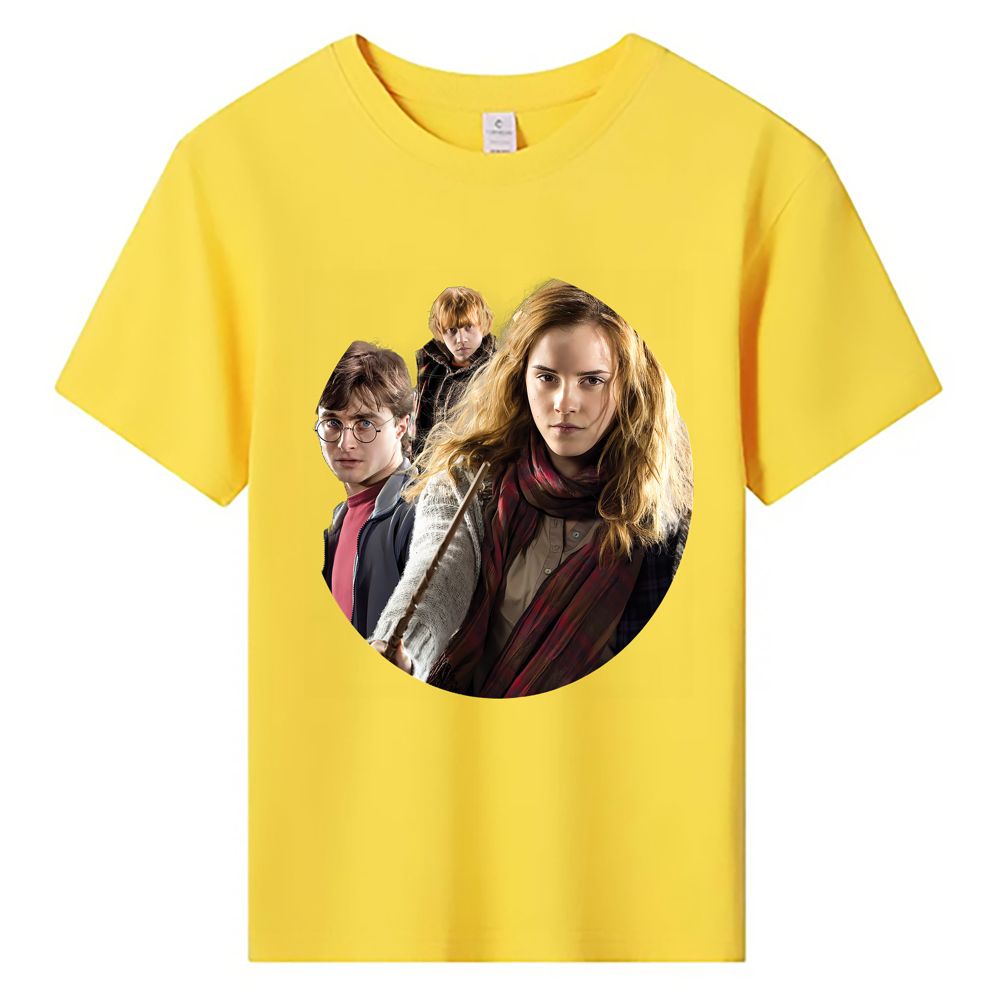 （画像用） Harry Potter ハリー・ポッターシリーズ 綿100％キッズTシャツ（フロントプリント）