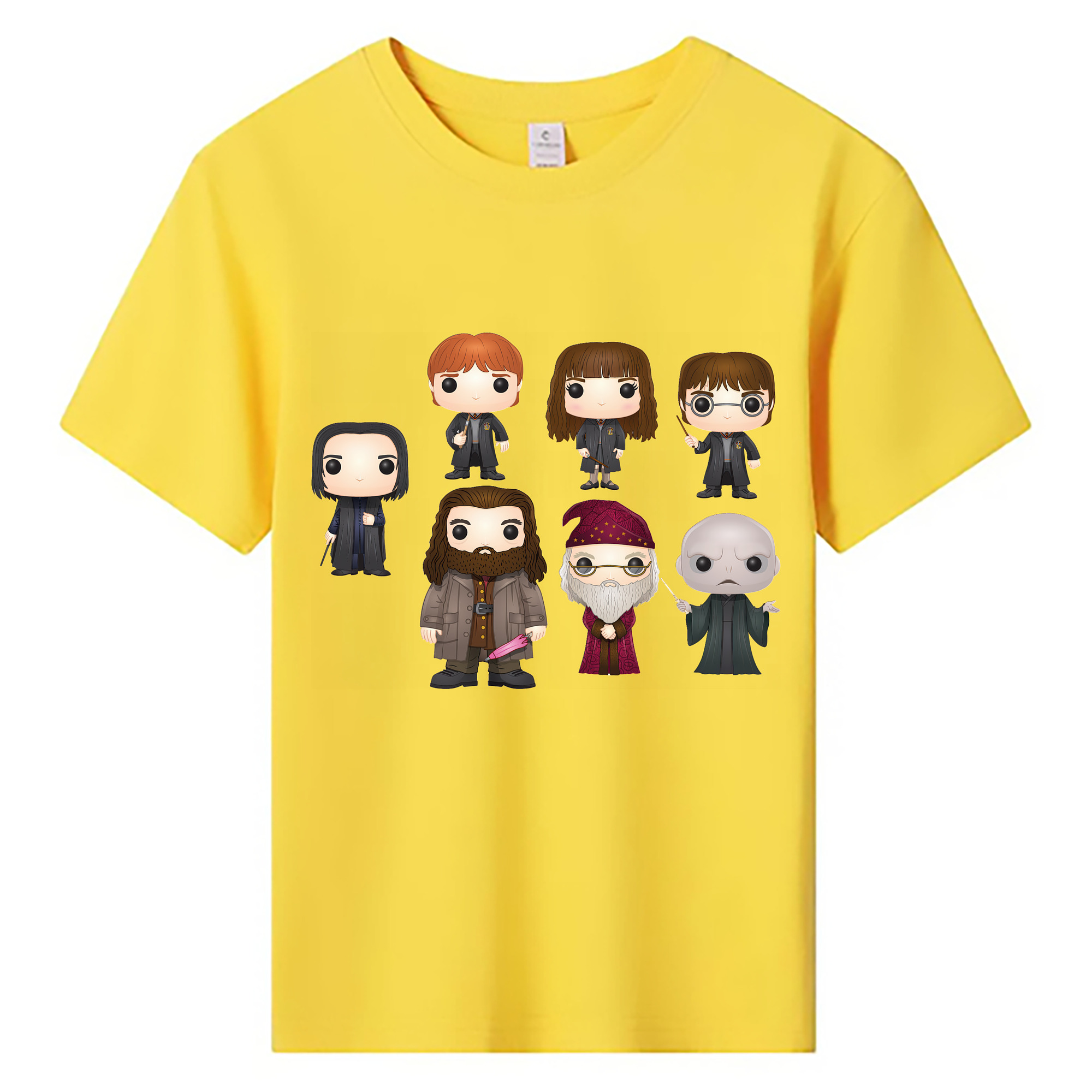 （画像用） Harry Potter ハリー・ポッターシリーズ 綿100％キッズTシャツ（フロントプリント）