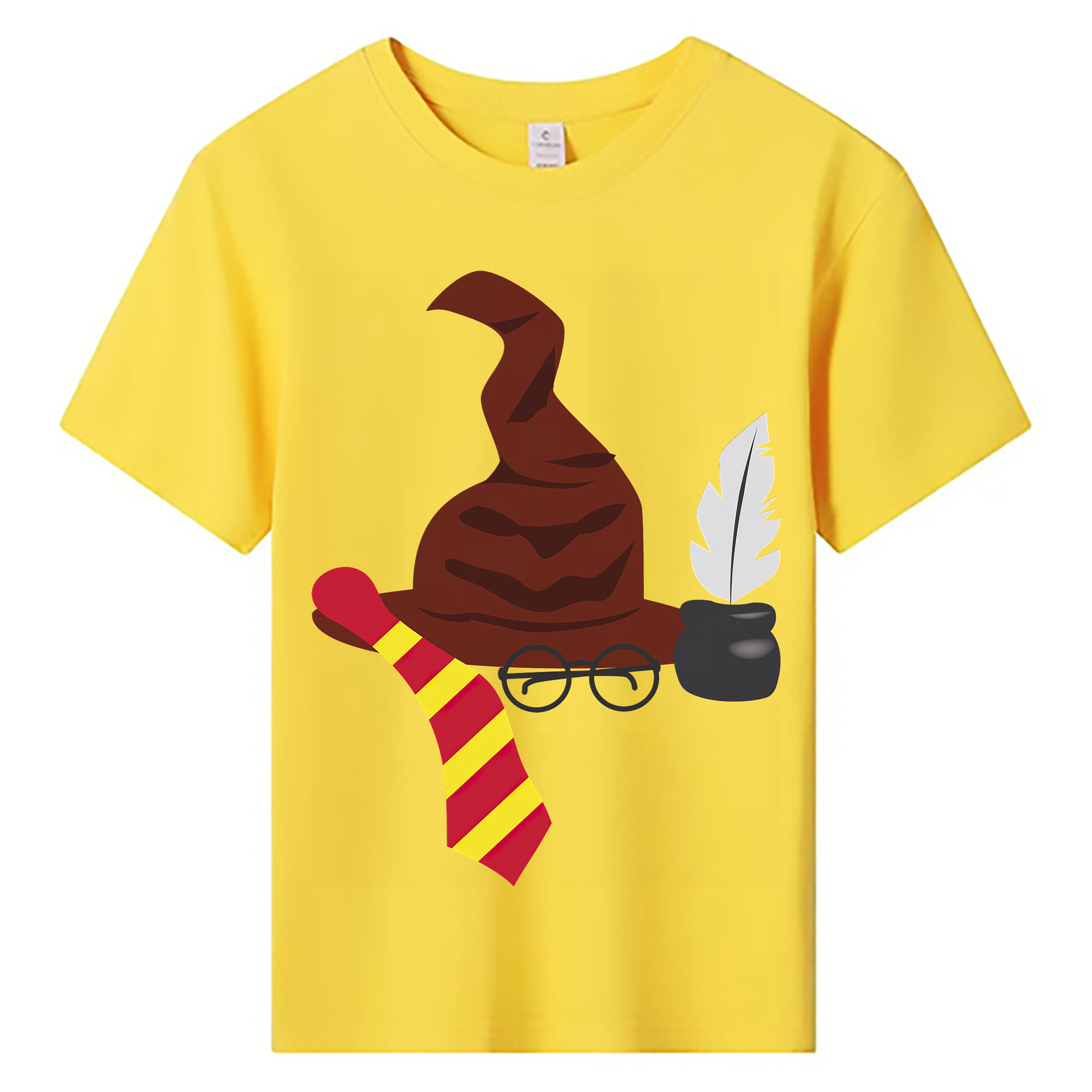（画像用） Harry Potter ハリー・ポッターシリーズ 綿100％キッズTシャツ（フロントプリント）