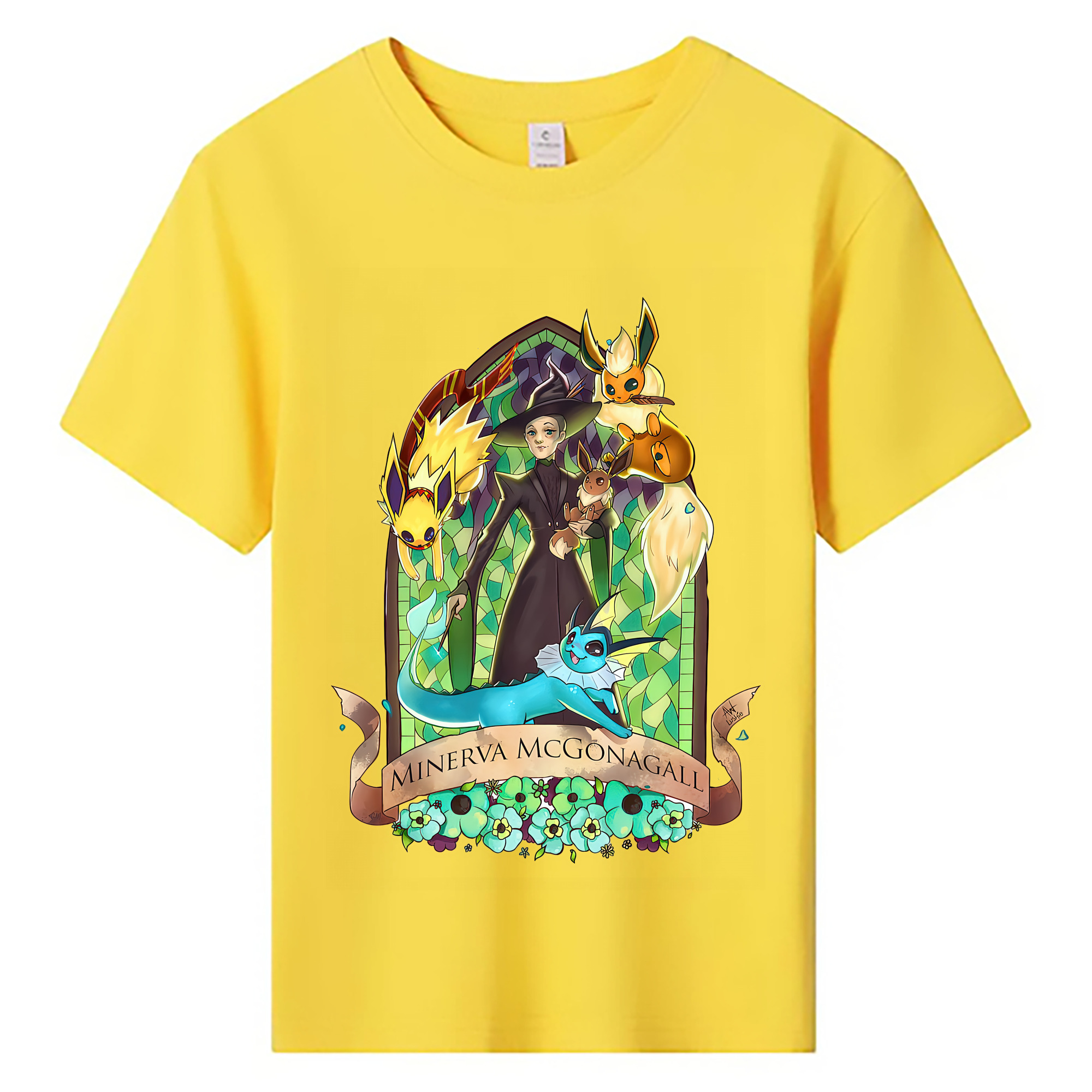 （画像用） Harry Potter ハリー・ポッターシリーズ 綿100％キッズTシャツ（フロントプリント）