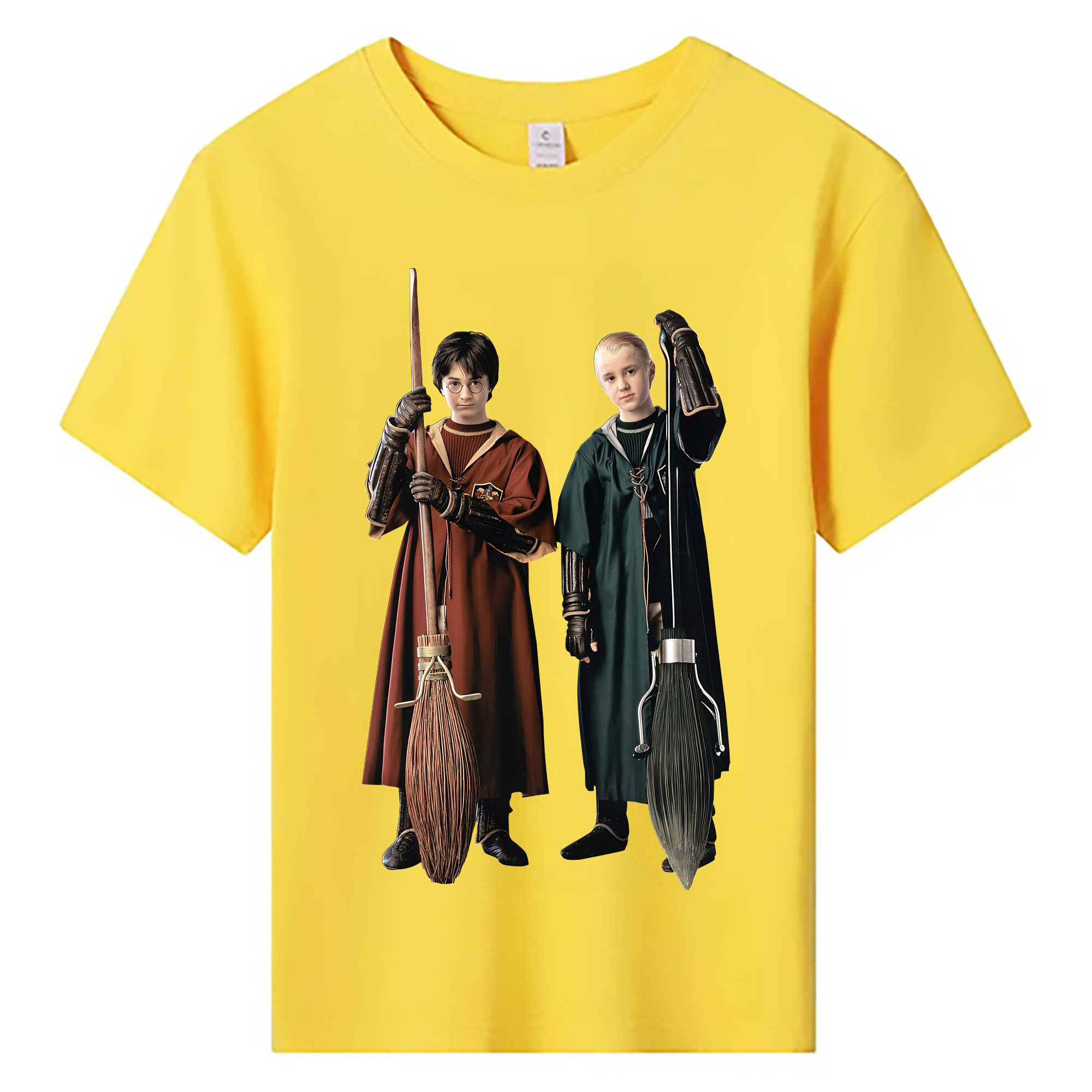 （画像用） Harry Potter ハリー・ポッターシリーズ 綿100％キッズTシャツ（フロントプリント）