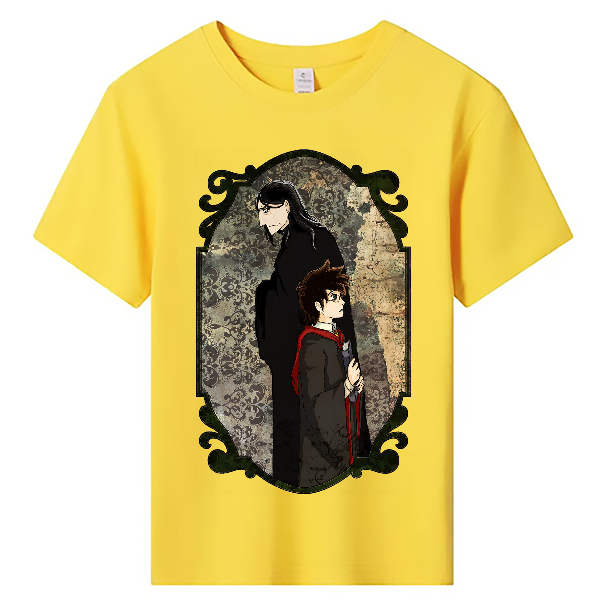 （画像用） Harry Potter ハリー・ポッターシリーズ 綿100％キッズTシャツ（フロントプリント）