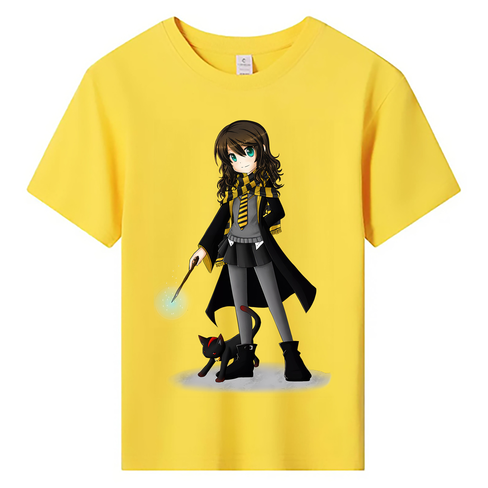 （画像用） Harry Potter ハリー・ポッターシリーズ 綿100％キッズTシャツ（フロントプリント）
