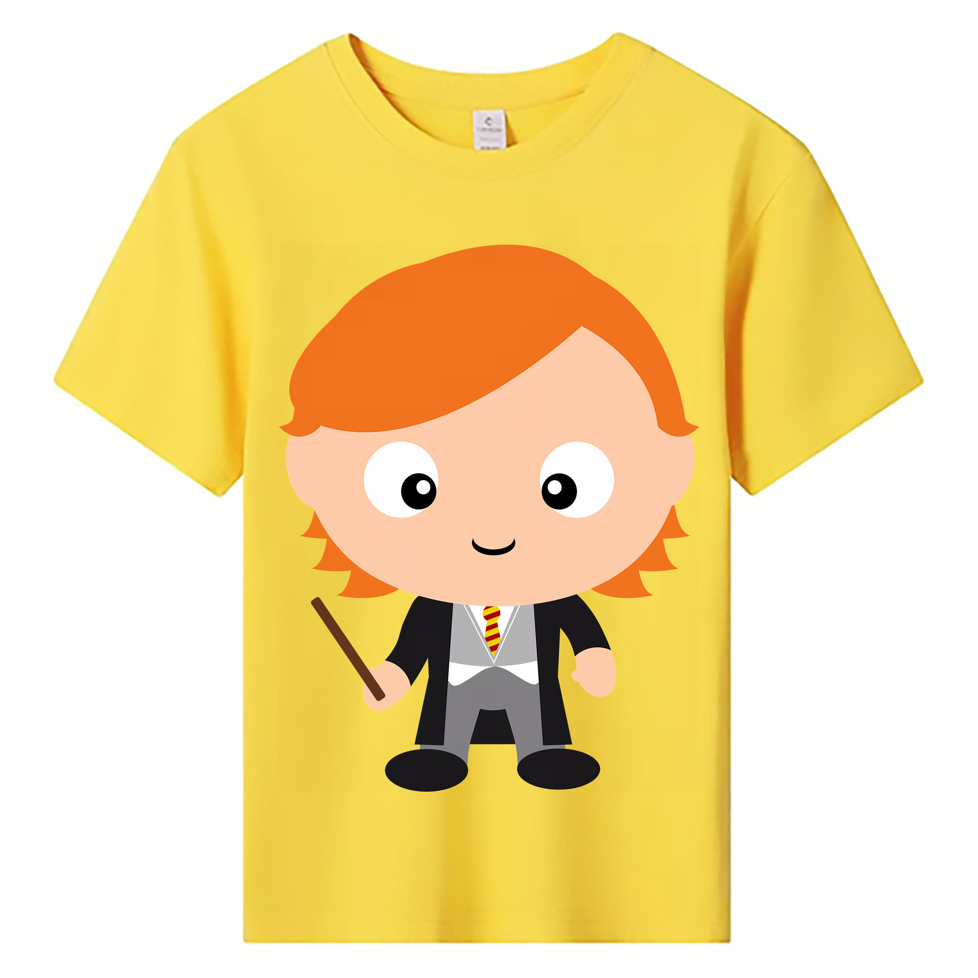 （画像用） Harry Potter ハリー・ポッターシリーズ 綿100％キッズTシャツ（フロントプリント）