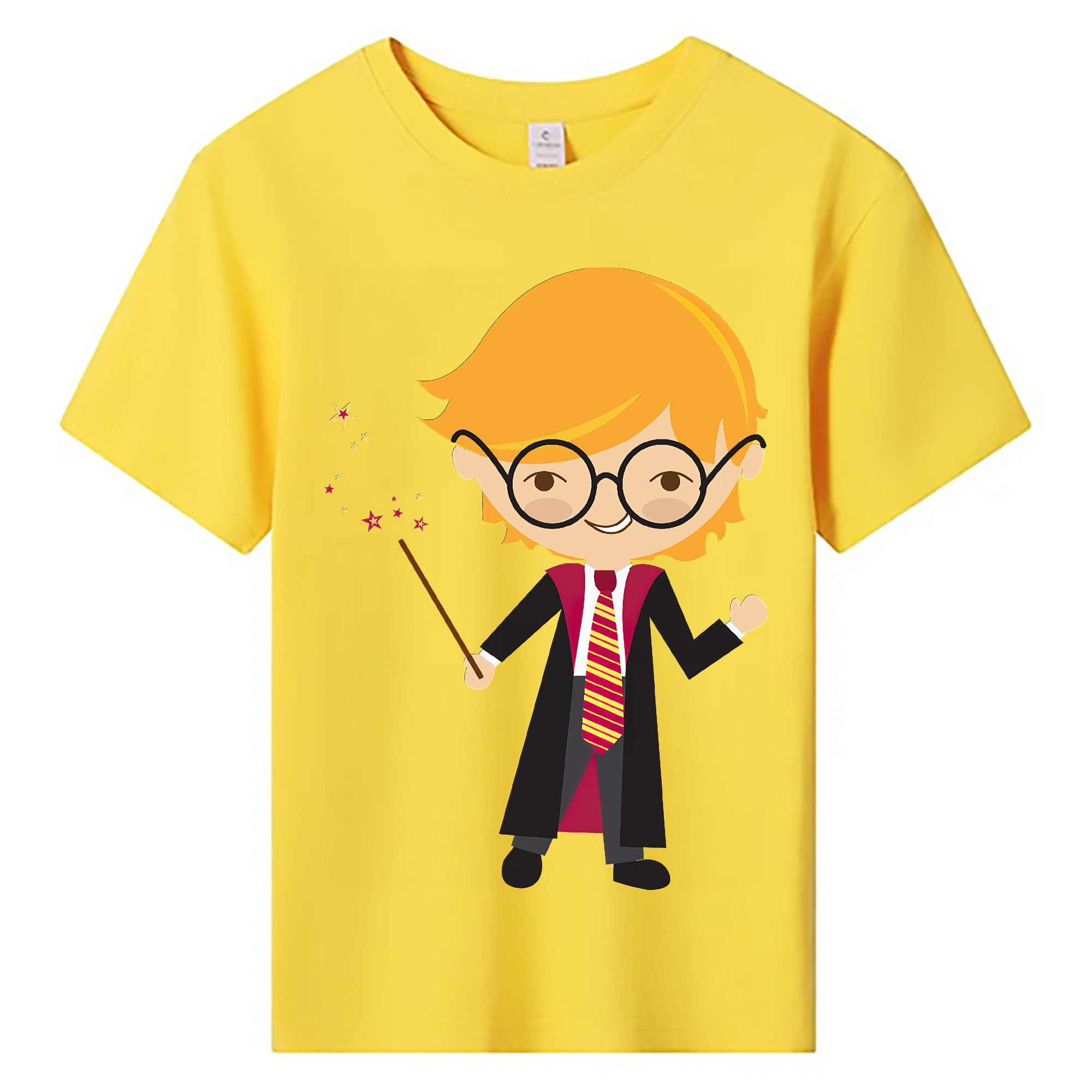 （画像用） Harry Potter ハリー・ポッターシリーズ 綿100％キッズTシャツ（フロントプリント）