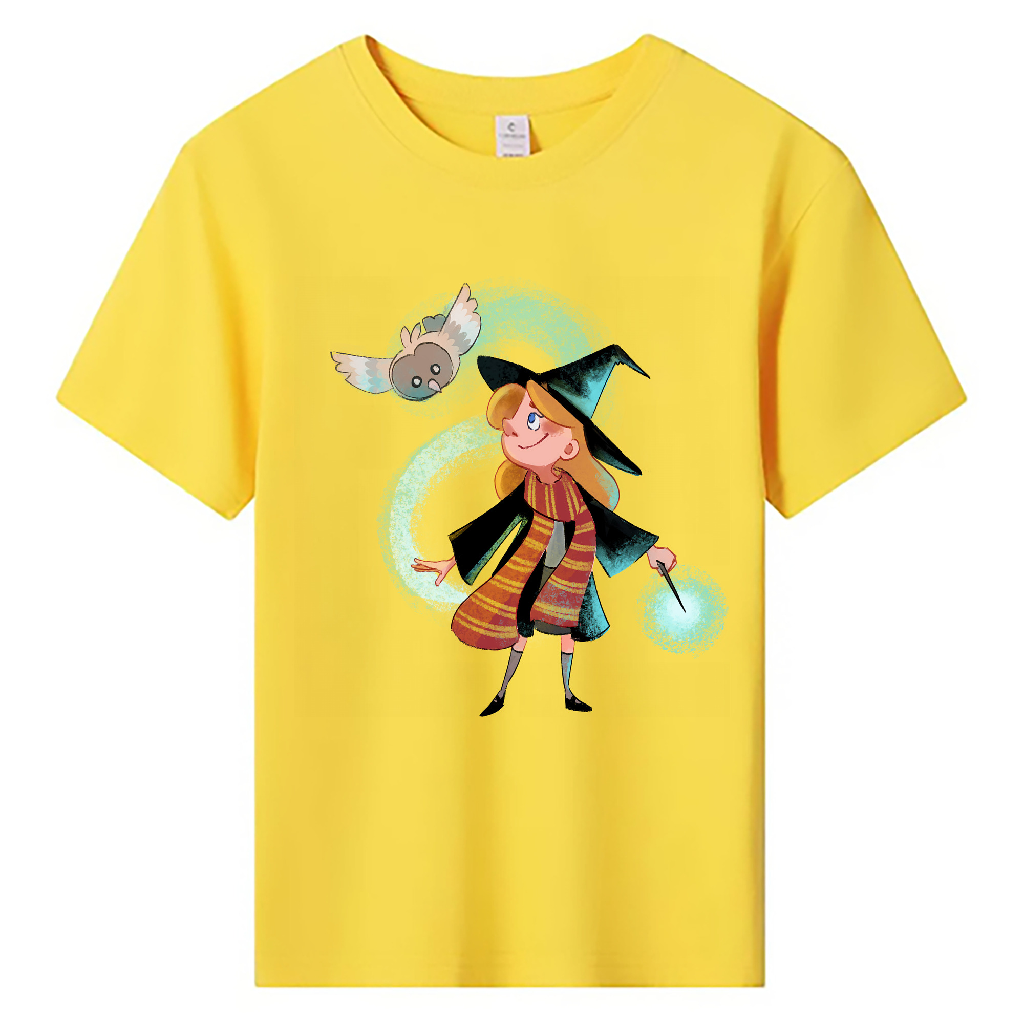 （画像用） Harry Potter ハリー・ポッターシリーズ 綿100％キッズTシャツ（フロントプリント）