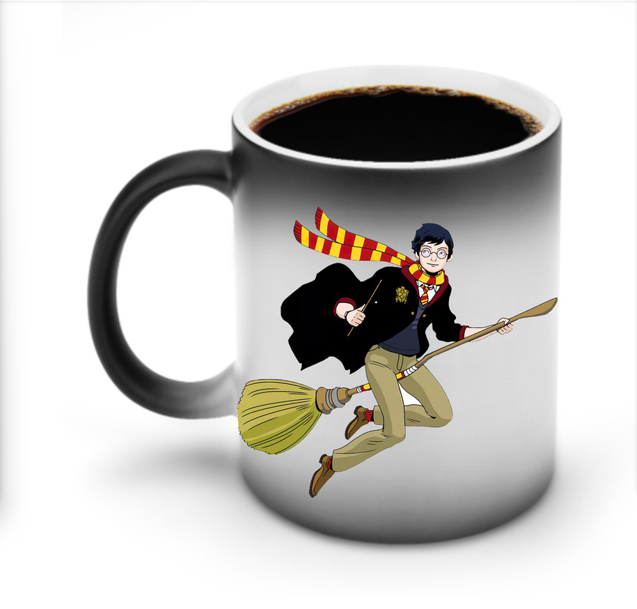 （画像用） Harry Potter ハリー・ポッターシリーズ 温度変色マグカップ